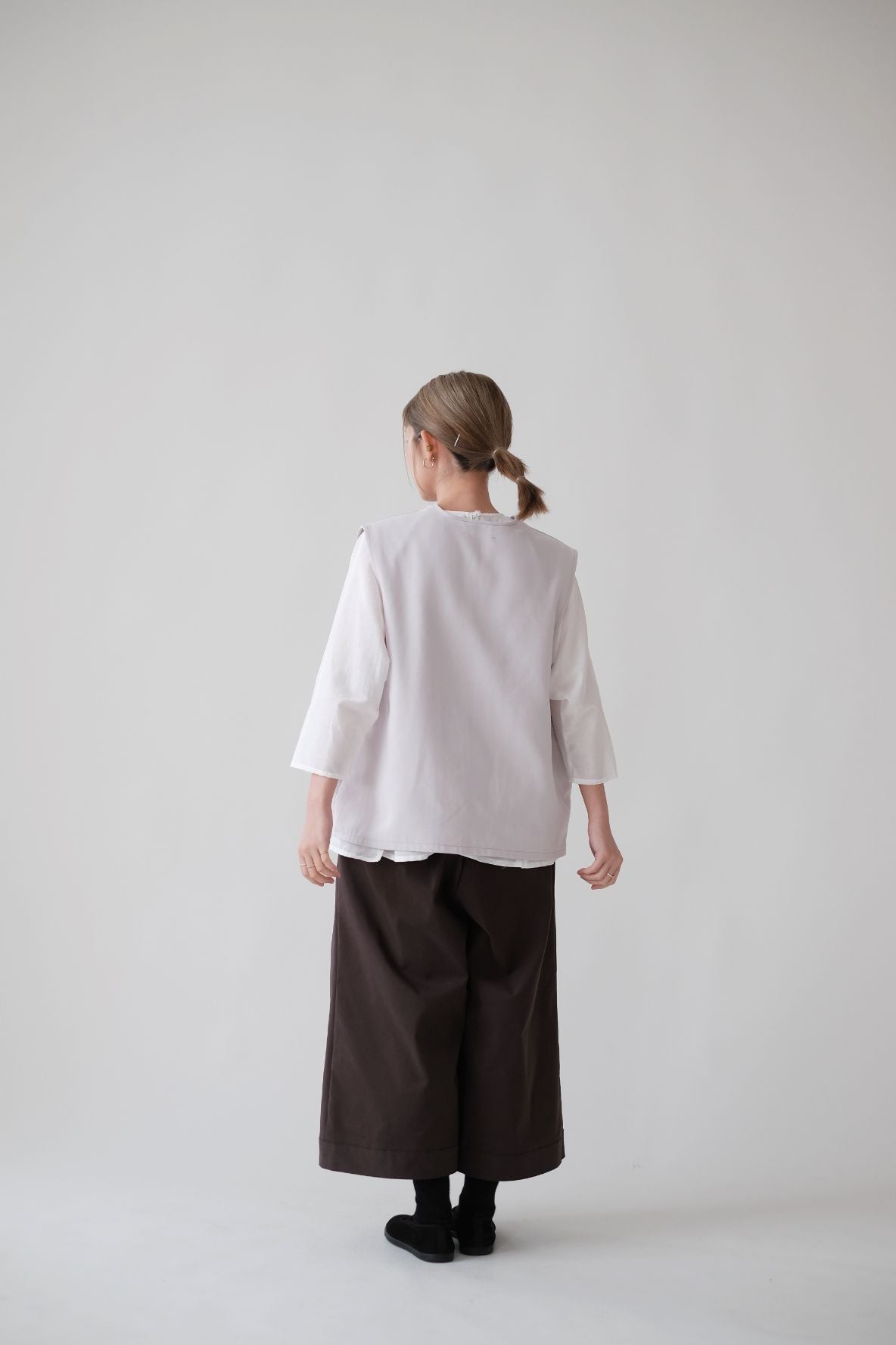 AILISEU WIDE PANTS (BROWN)