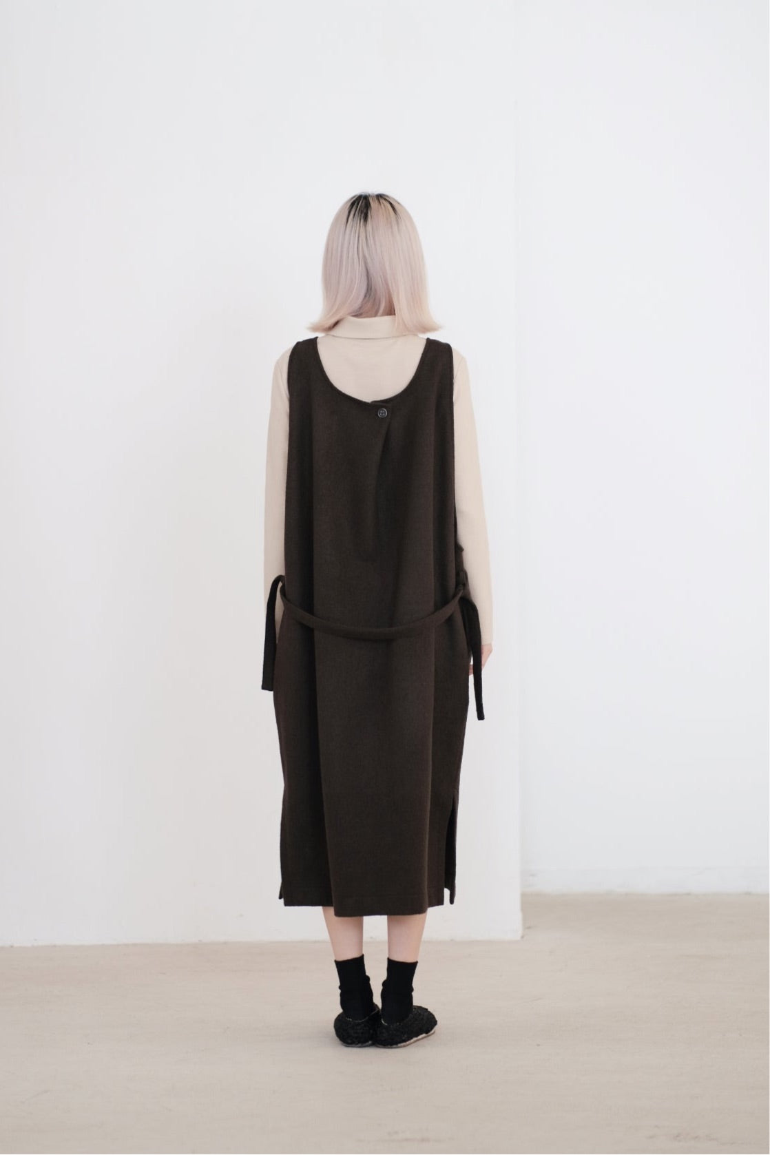 DANNA DRESS (BROWN)