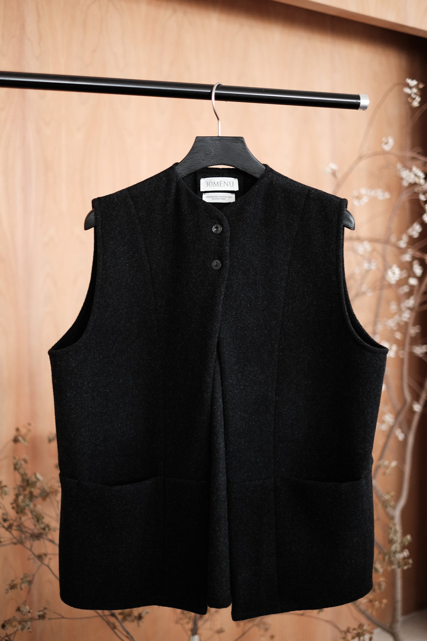 CARTER VEST (DARK GREY)