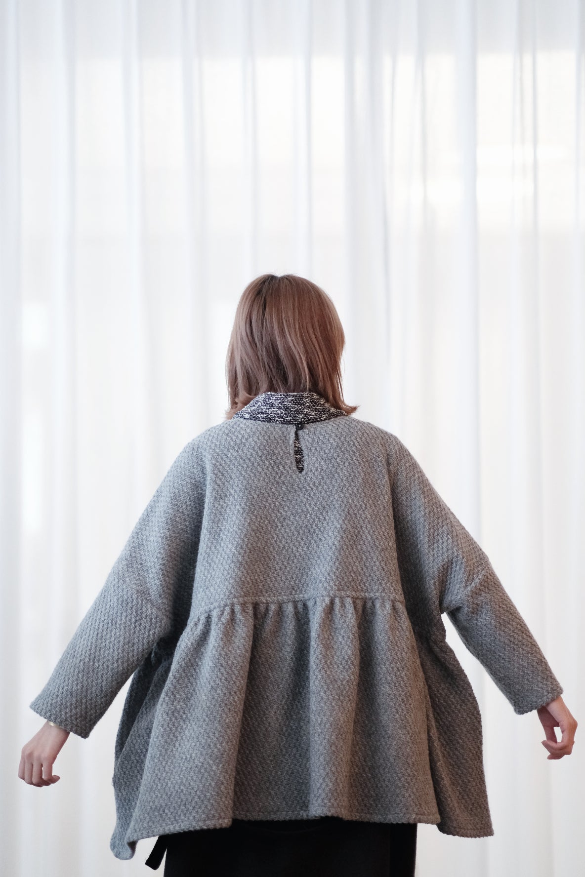 MAEVE BLOUSE (GREY)