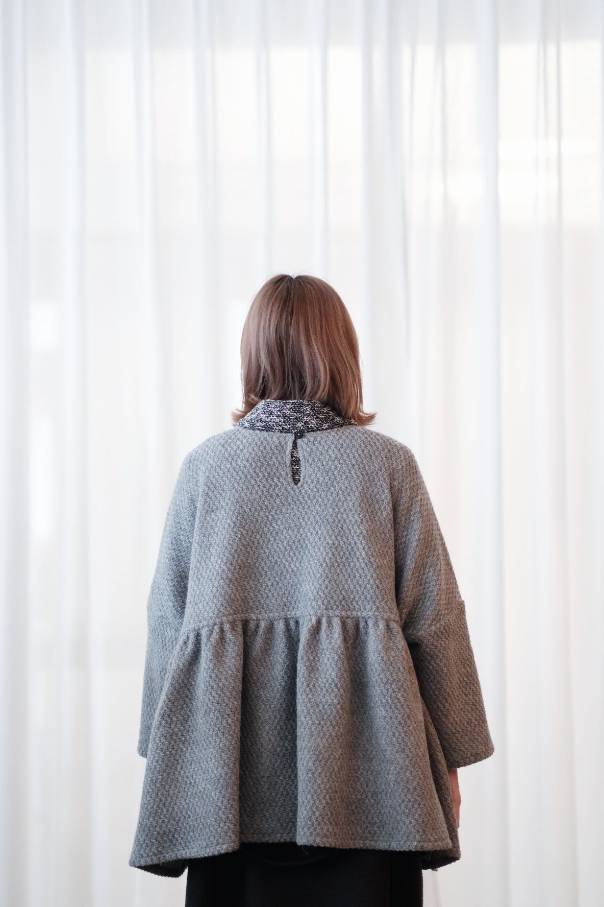 MAEVE BLOUSE (GREY)