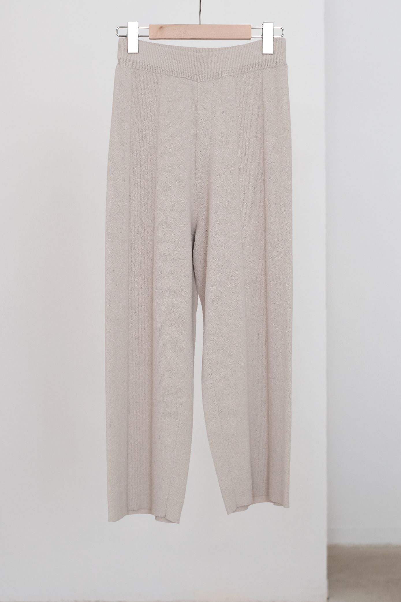 FLURINA KNIT PANTS (LIGHT GREY)