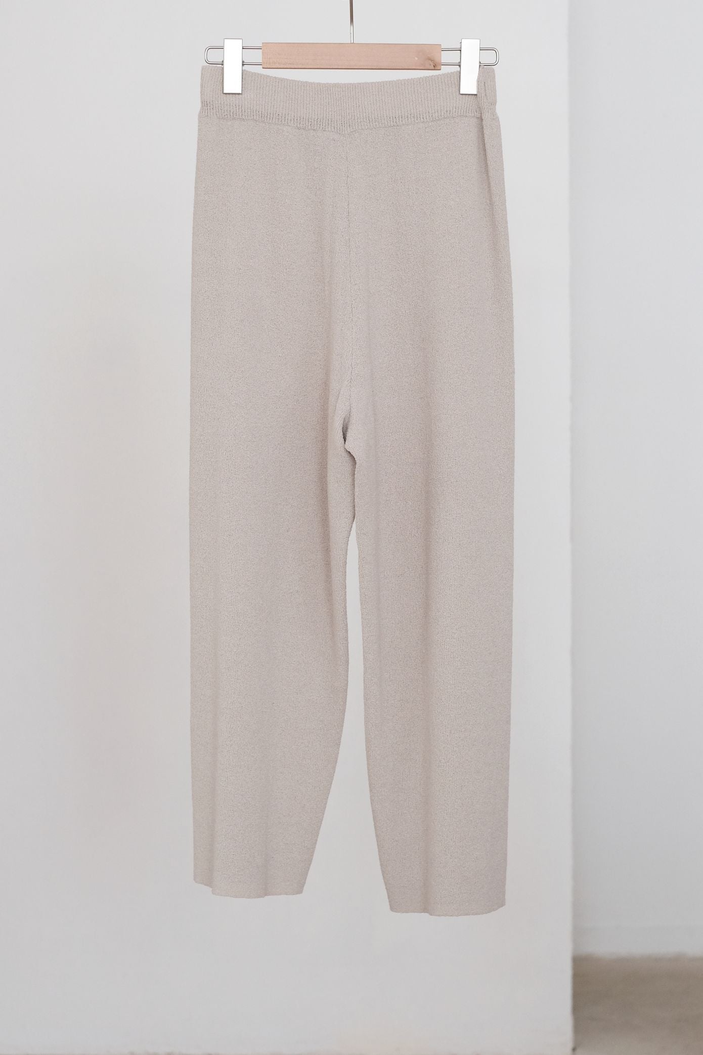 FLURINA KNIT PANTS (LIGHT GREY)