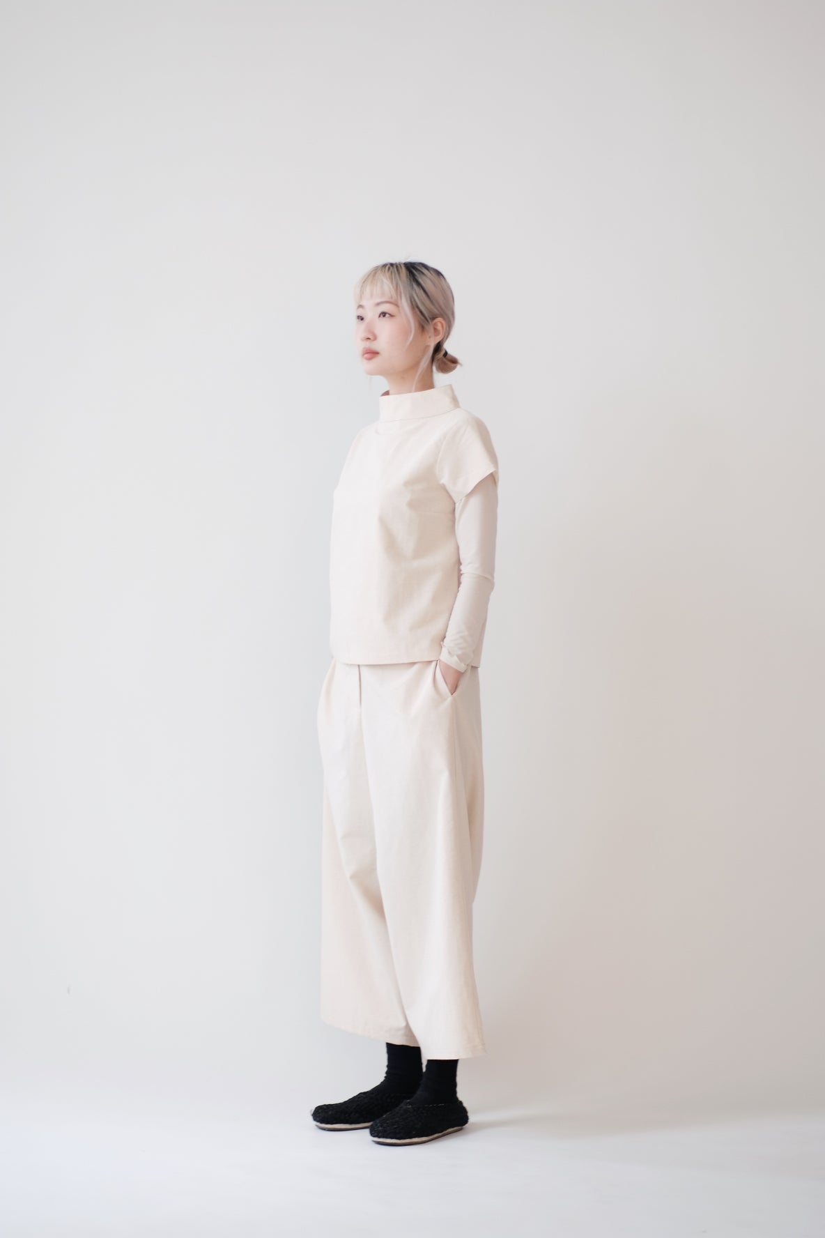 HARPER BAGGY PANTS (BEIGE)