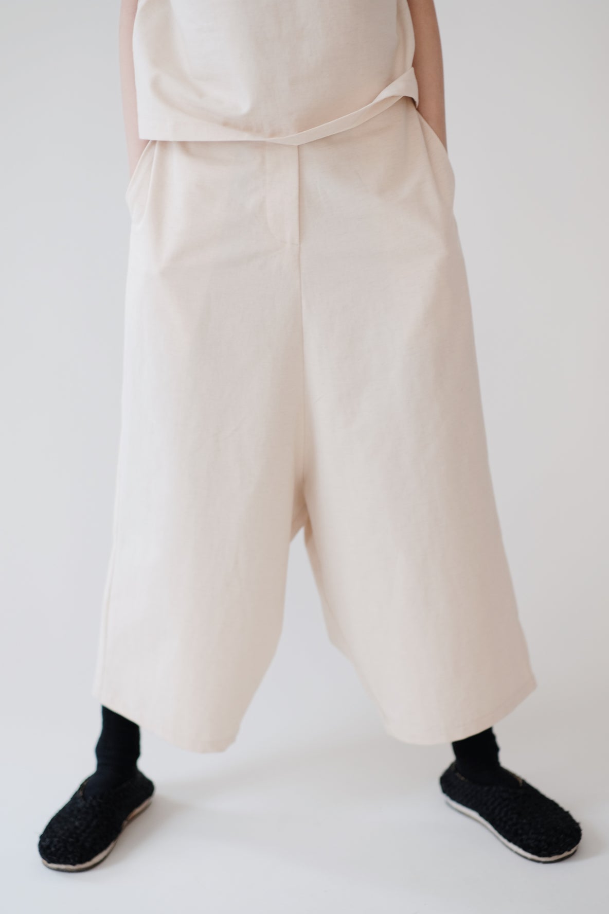 HARPER BAGGY PANTS (BEIGE)