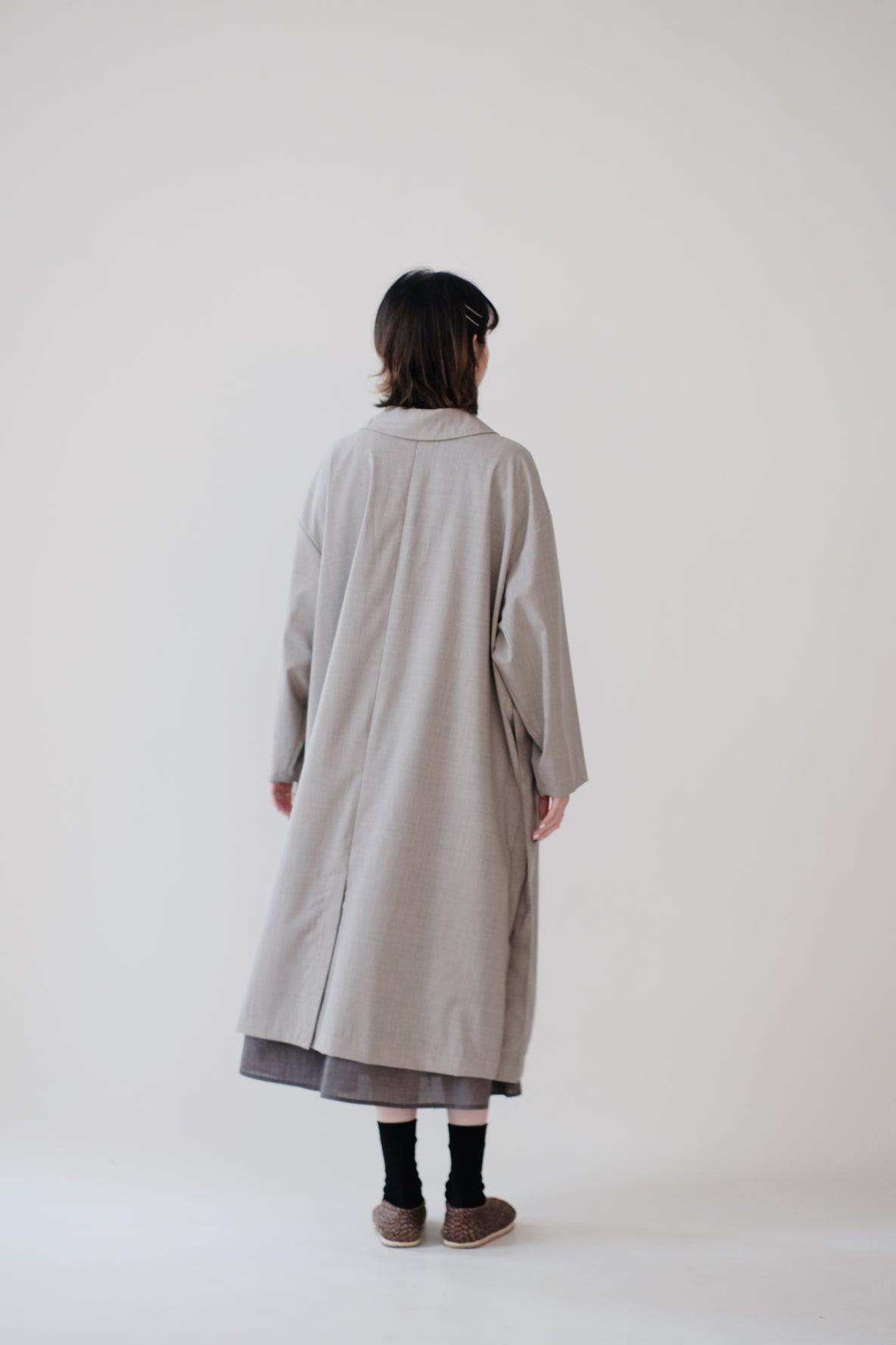 ELOWEN LONG COAT (MINDFUL GREY)