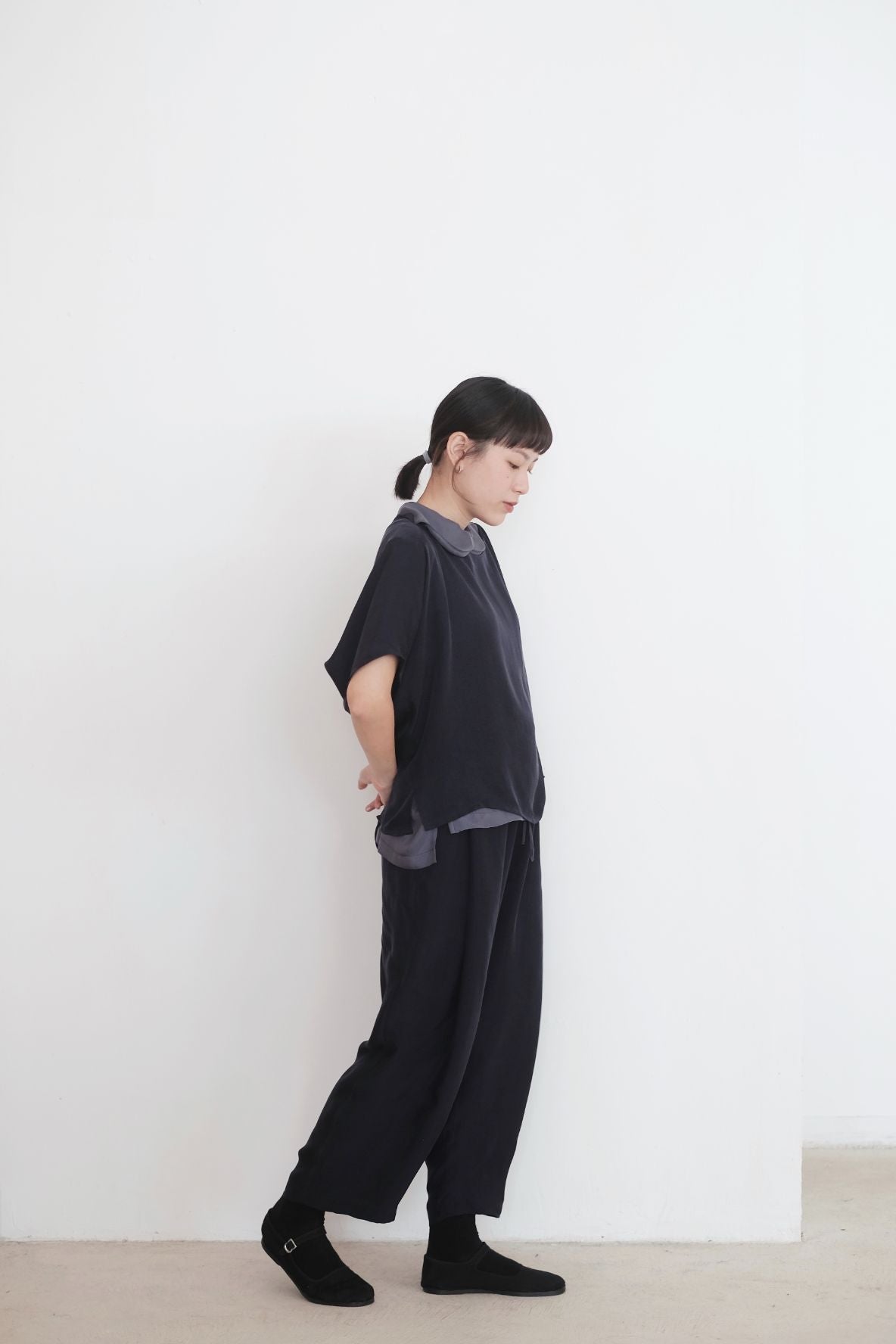 MINI SHIMIZU TOP (NAVY)