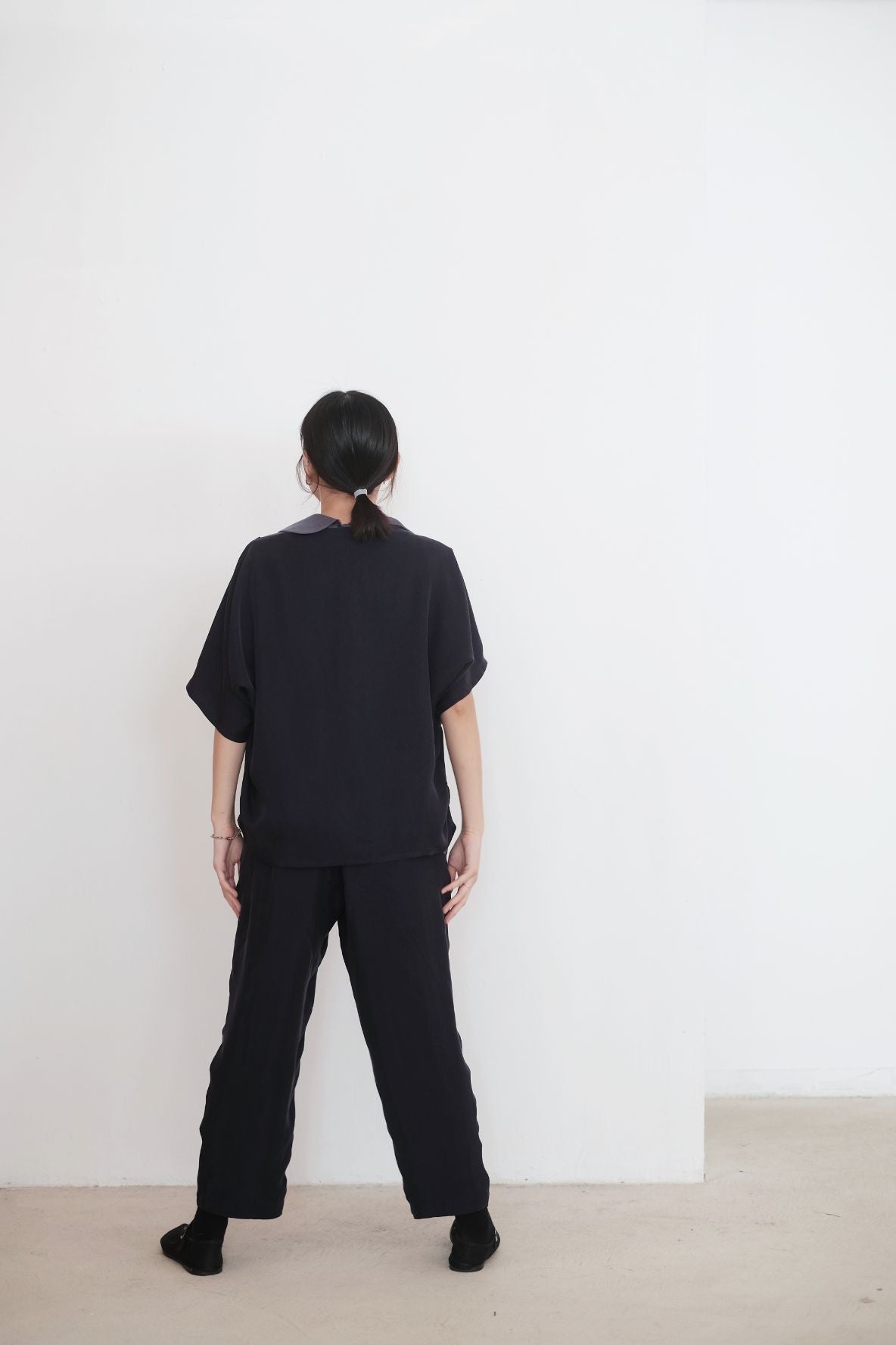 MINI SHIMIZU TOP (NAVY)