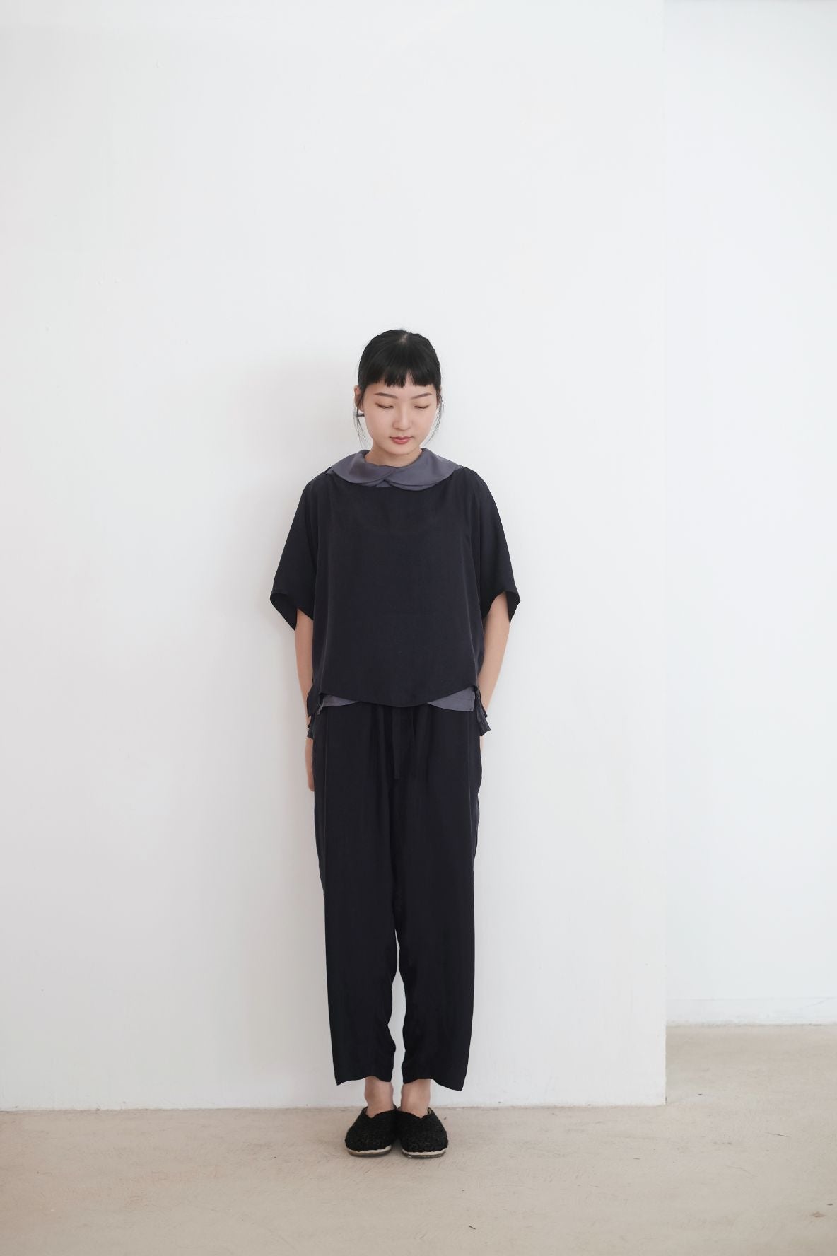 MINI SHIMIZU TOP (NAVY)