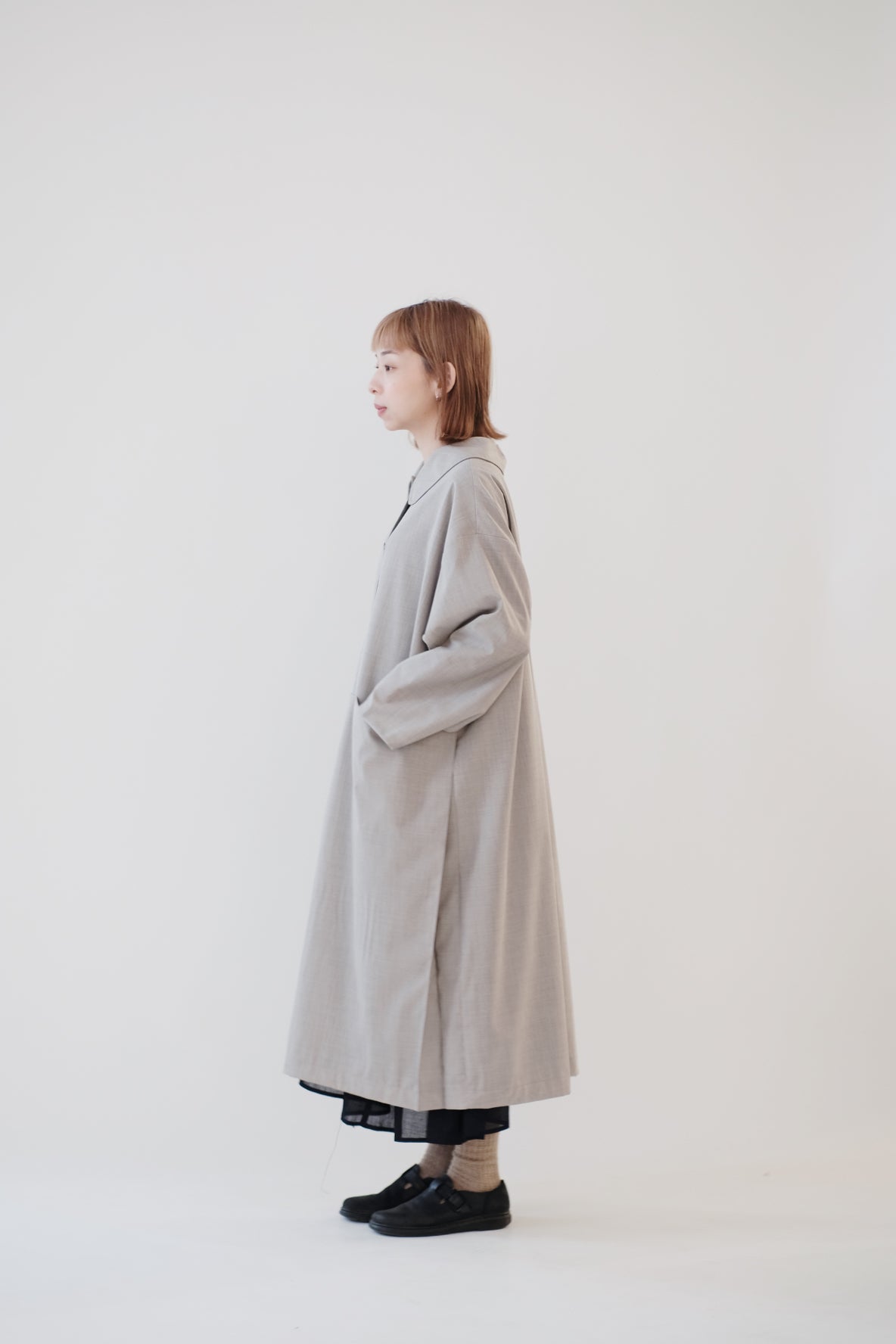 ELOWEN LONG COAT (MINDFUL GREY)