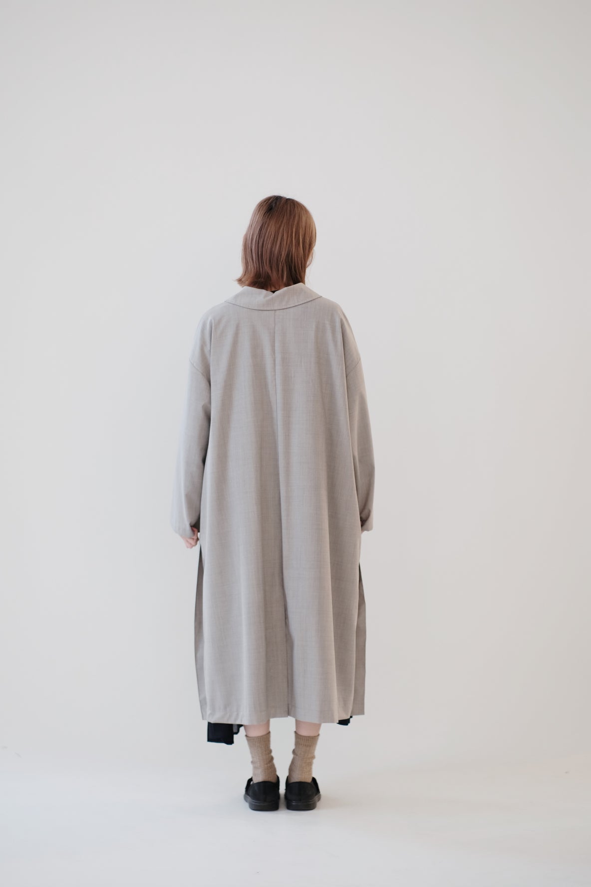 ELOWEN LONG COAT (MINDFUL GREY)