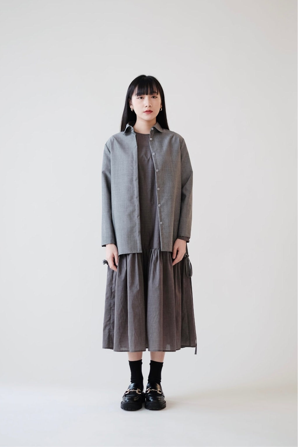 EMORY BLOUSE (GREY)