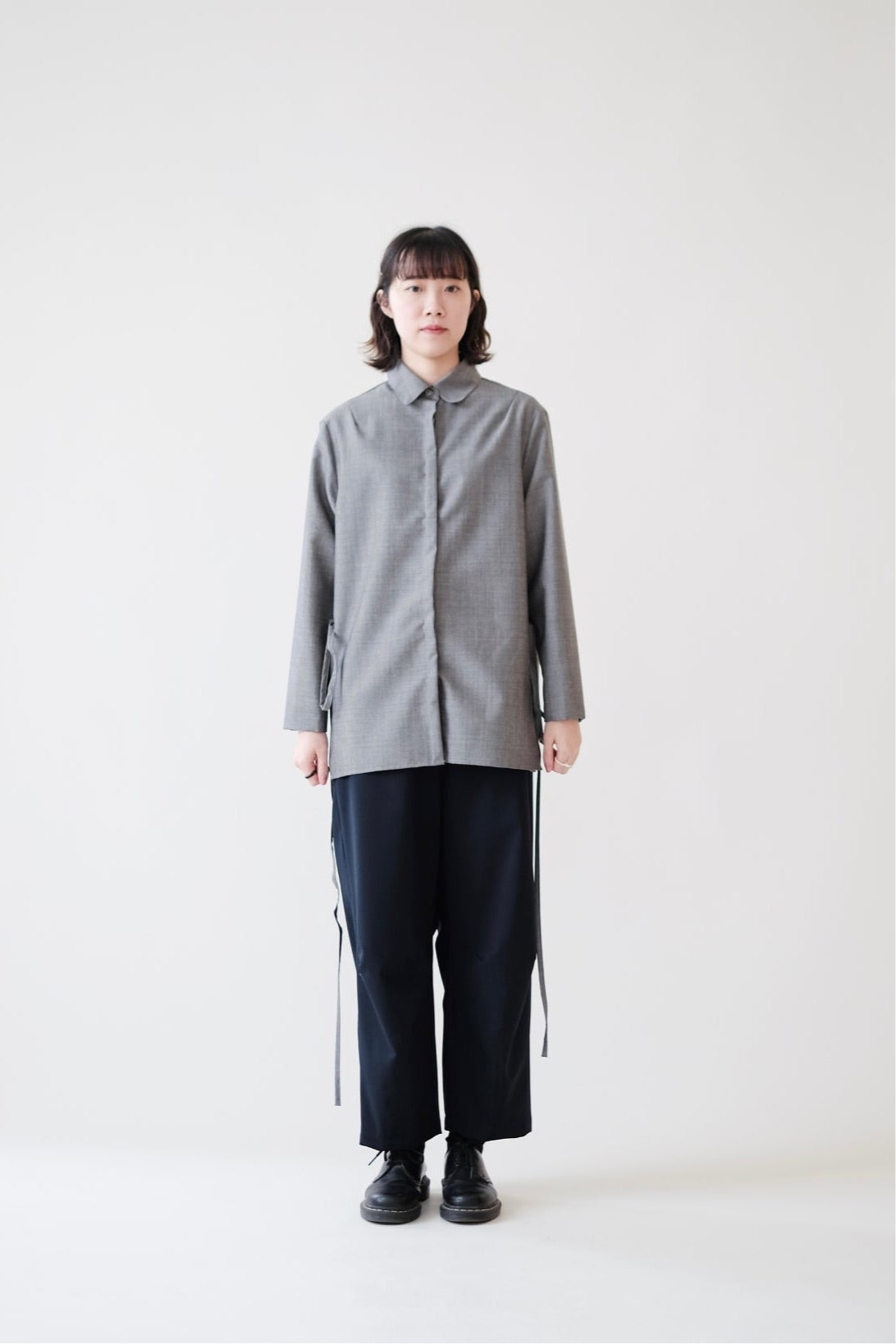 EMORY BLOUSE (GREY)