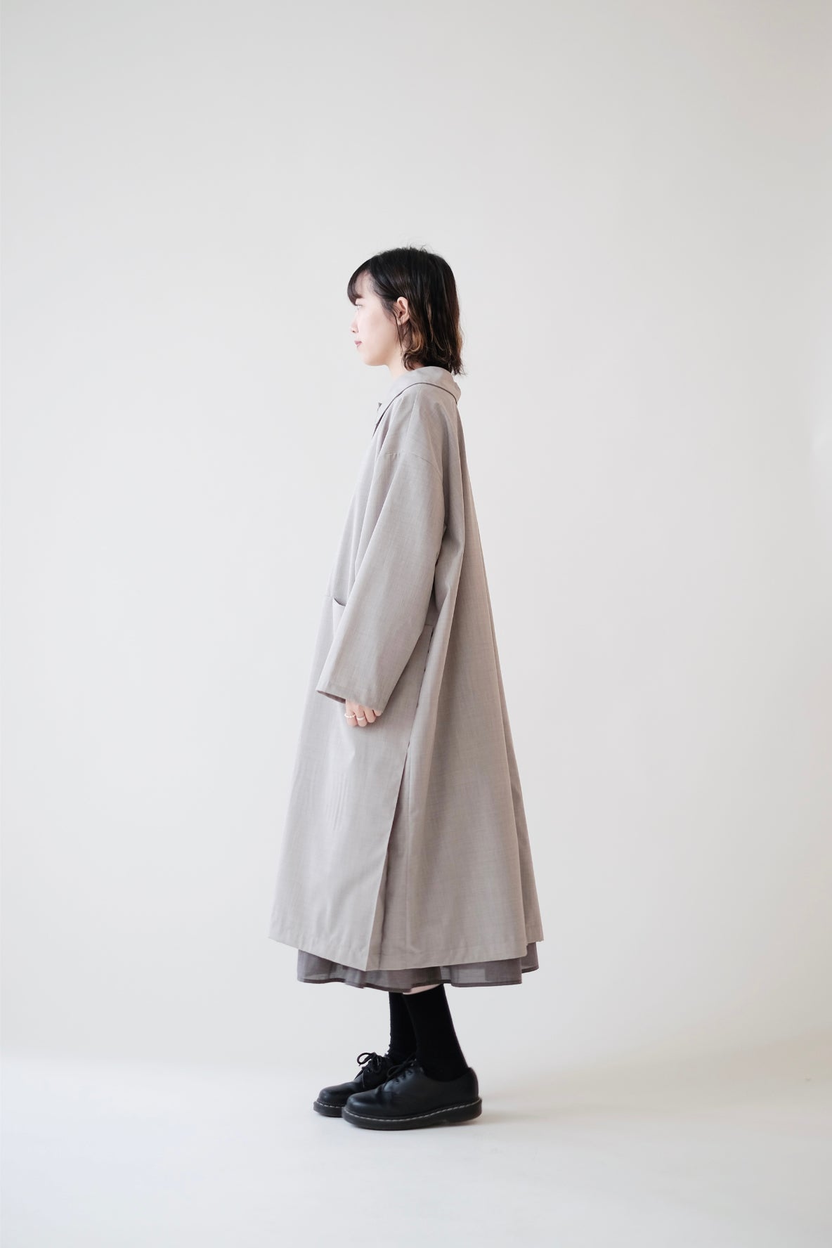 ELOWEN LONG COAT (MINDFUL GREY)