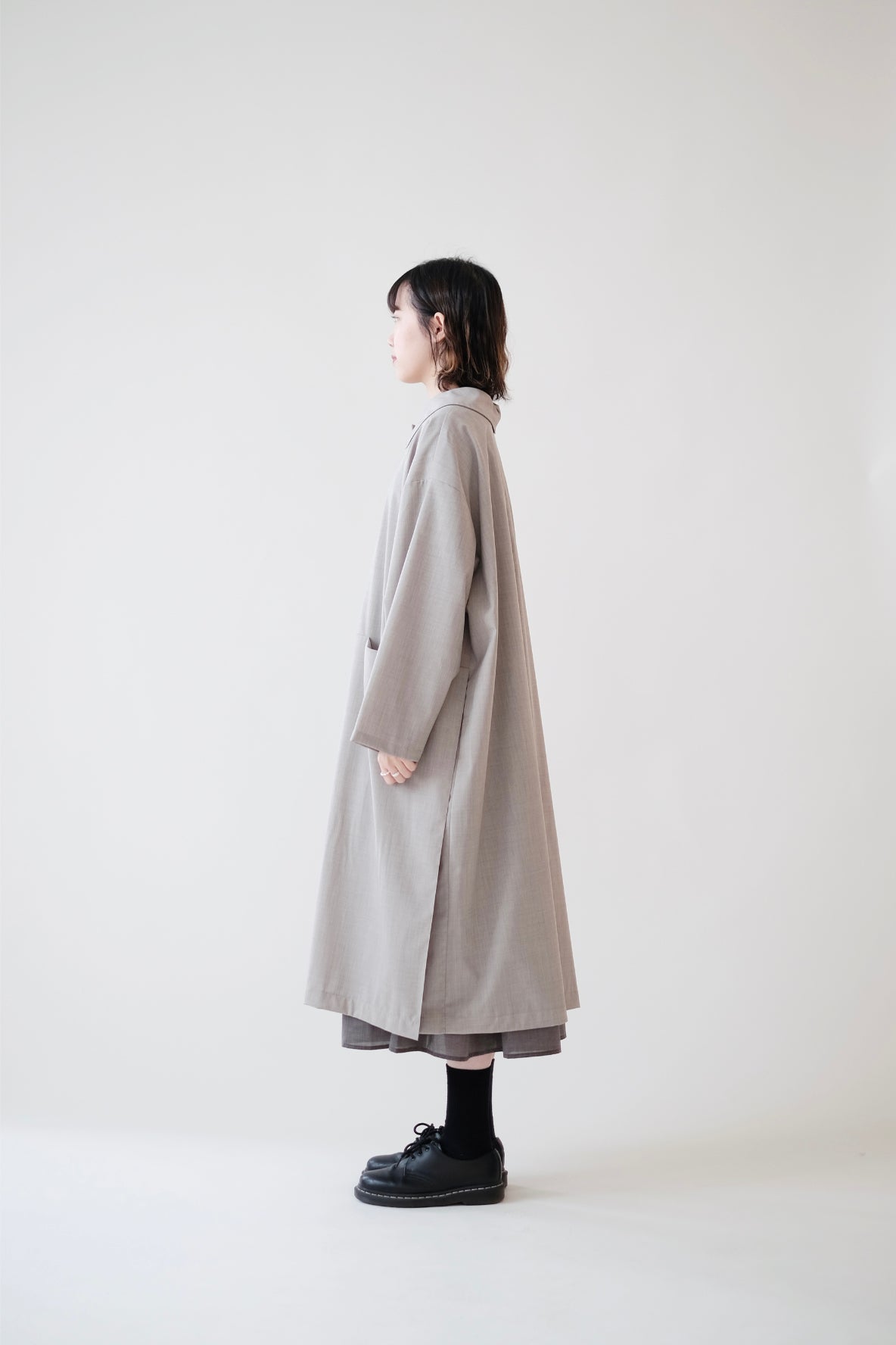 ELOWEN LONG COAT (MINDFUL GREY)