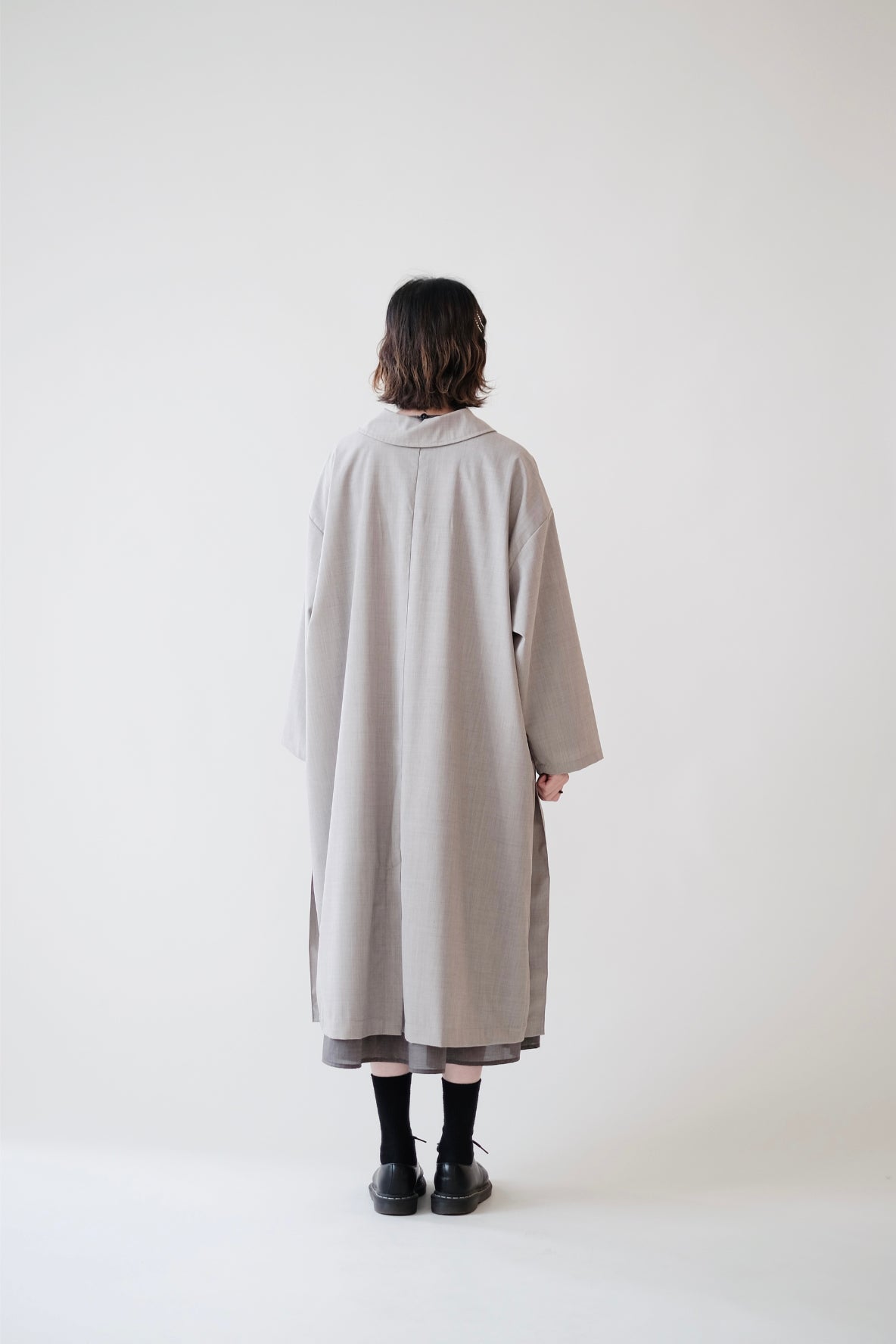 ELOWEN LONG COAT (MINDFUL GREY)