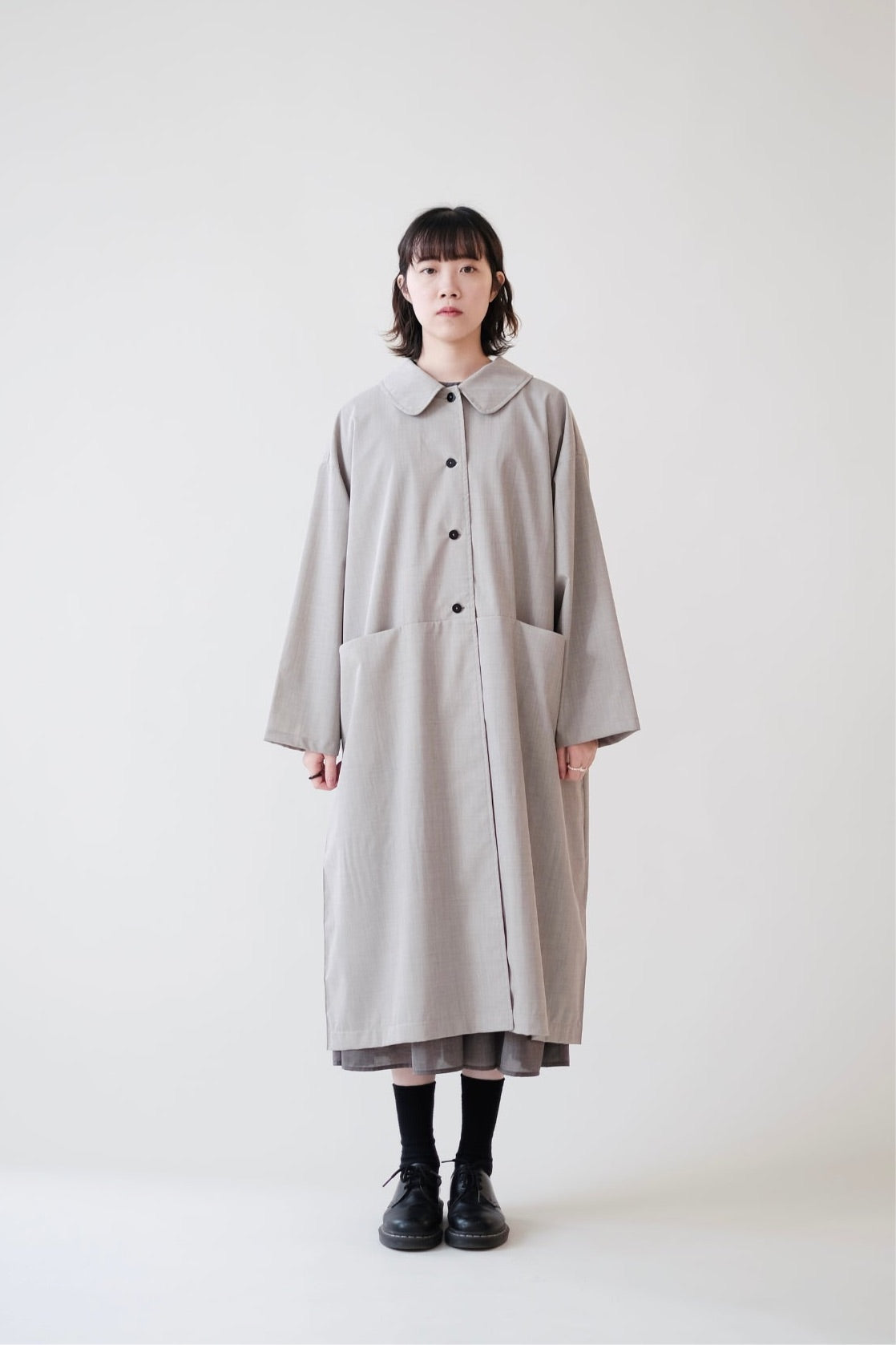 ELOWEN LONG COAT (MINDFUL GREY)