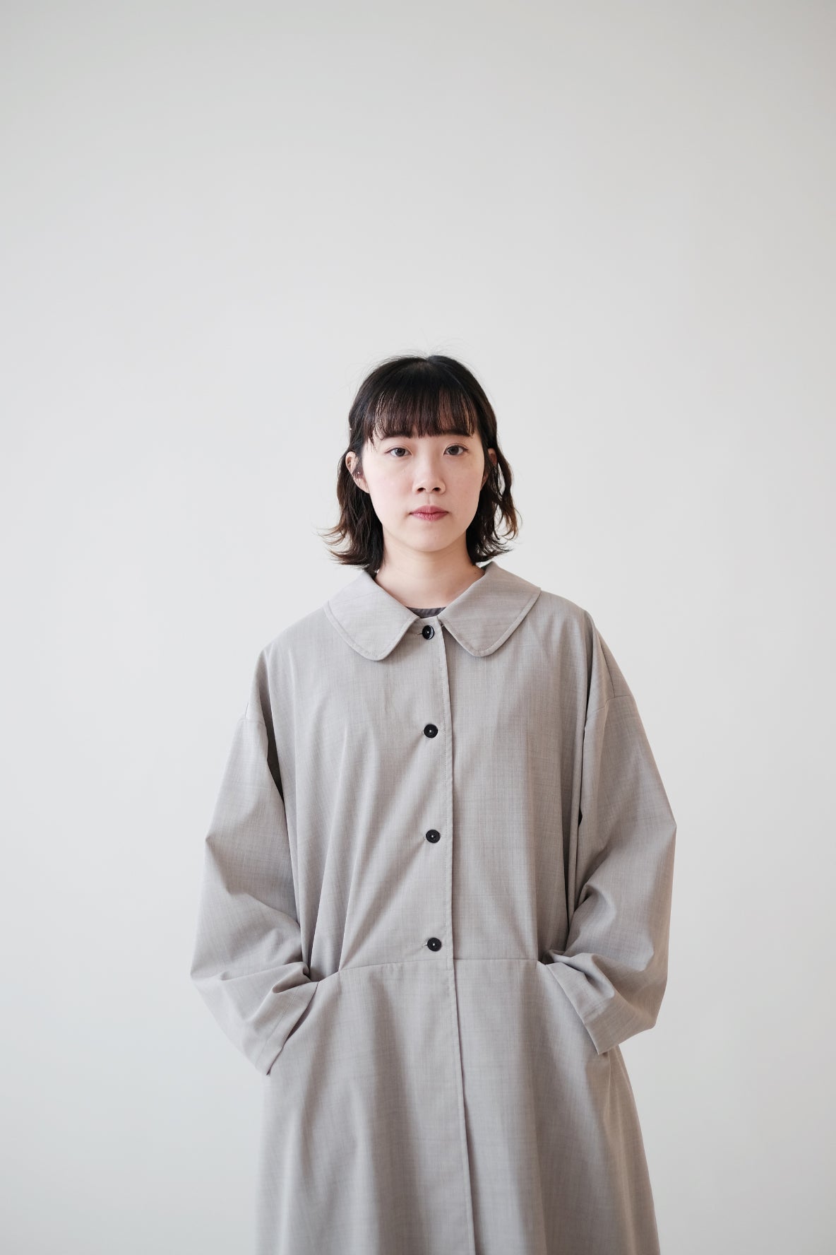 ELOWEN LONG COAT (MINDFUL GREY)