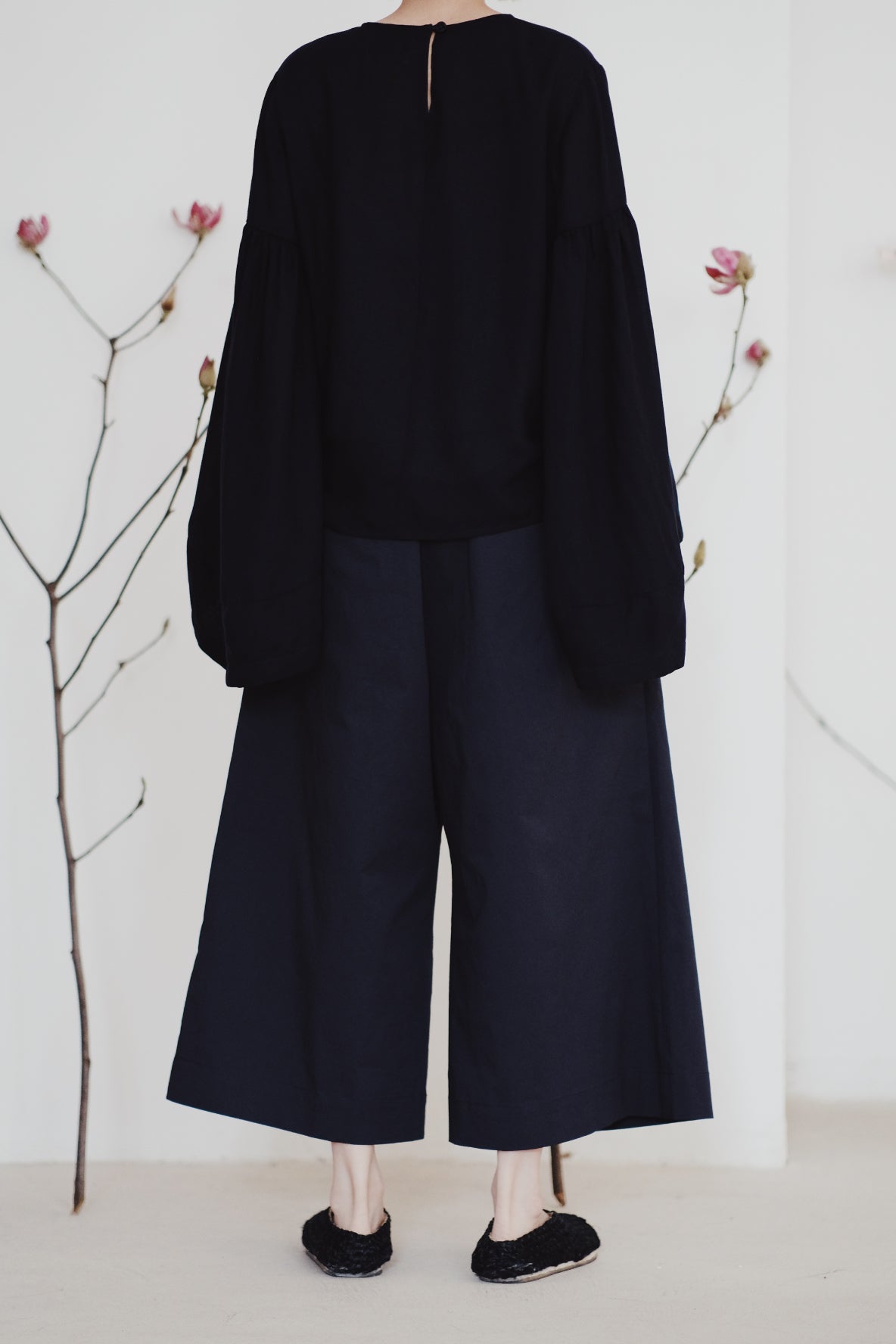 AILISEU WIDE PANTS (NAVY)