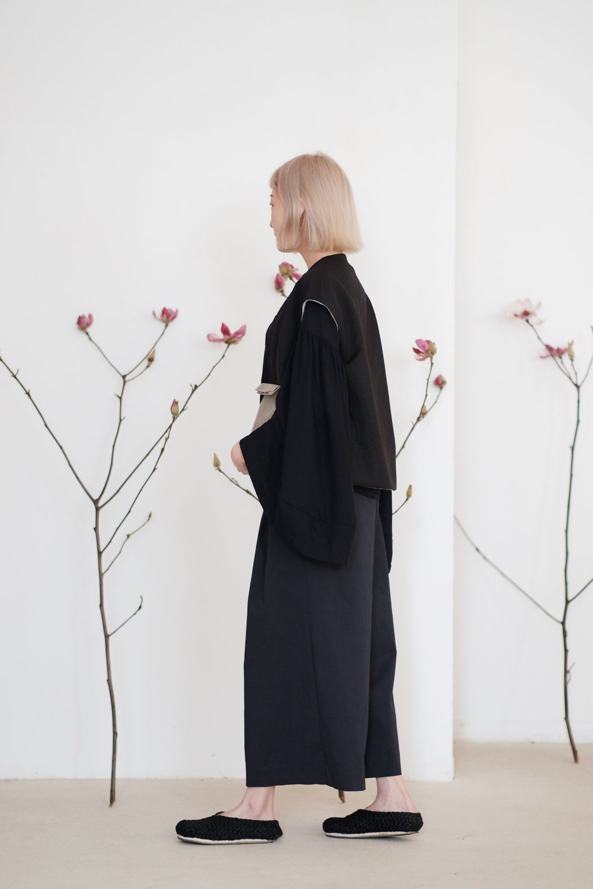 AILISEU WIDE PANTS (NAVY)