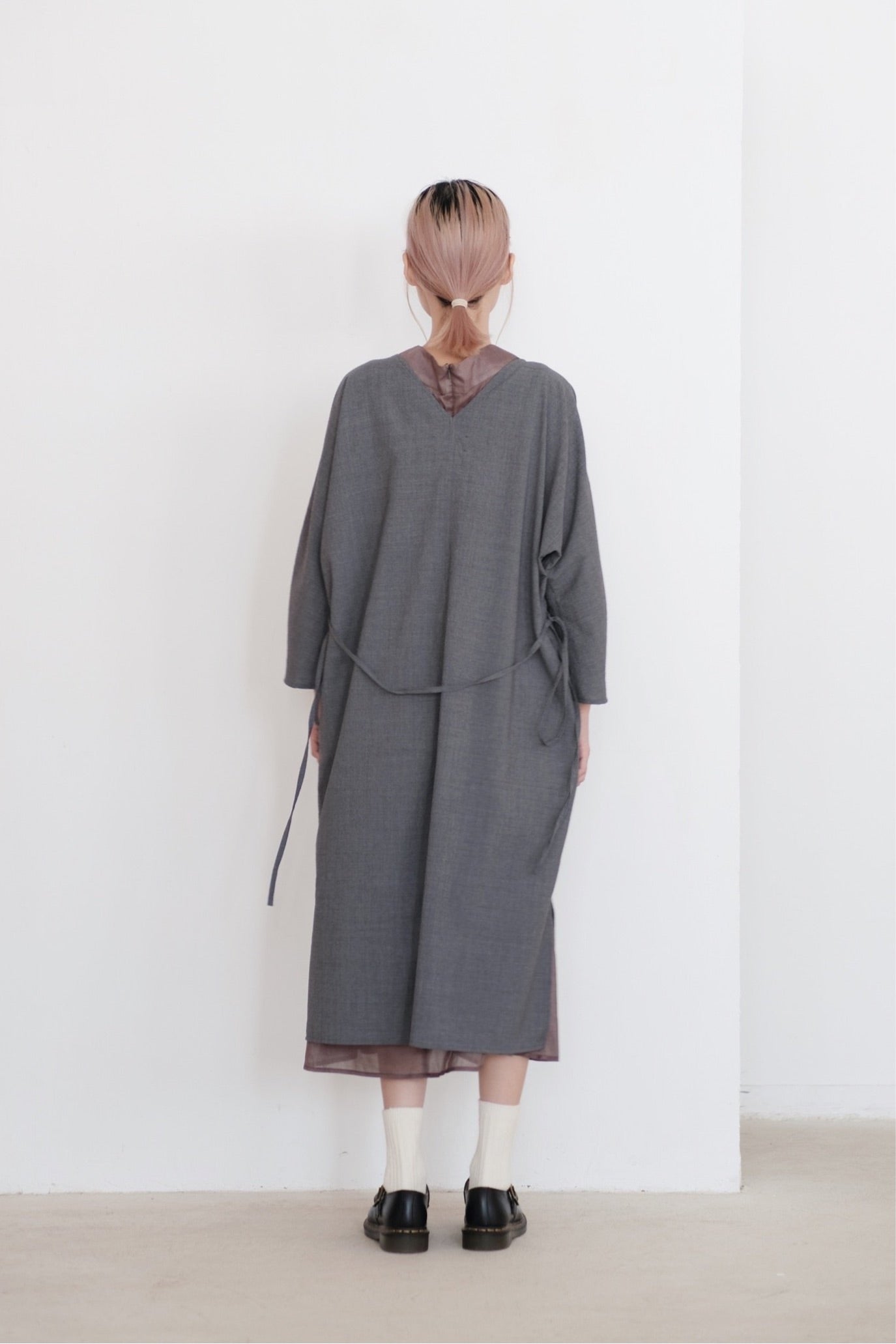 JYUN’s KIMONO DRESS (GREY)