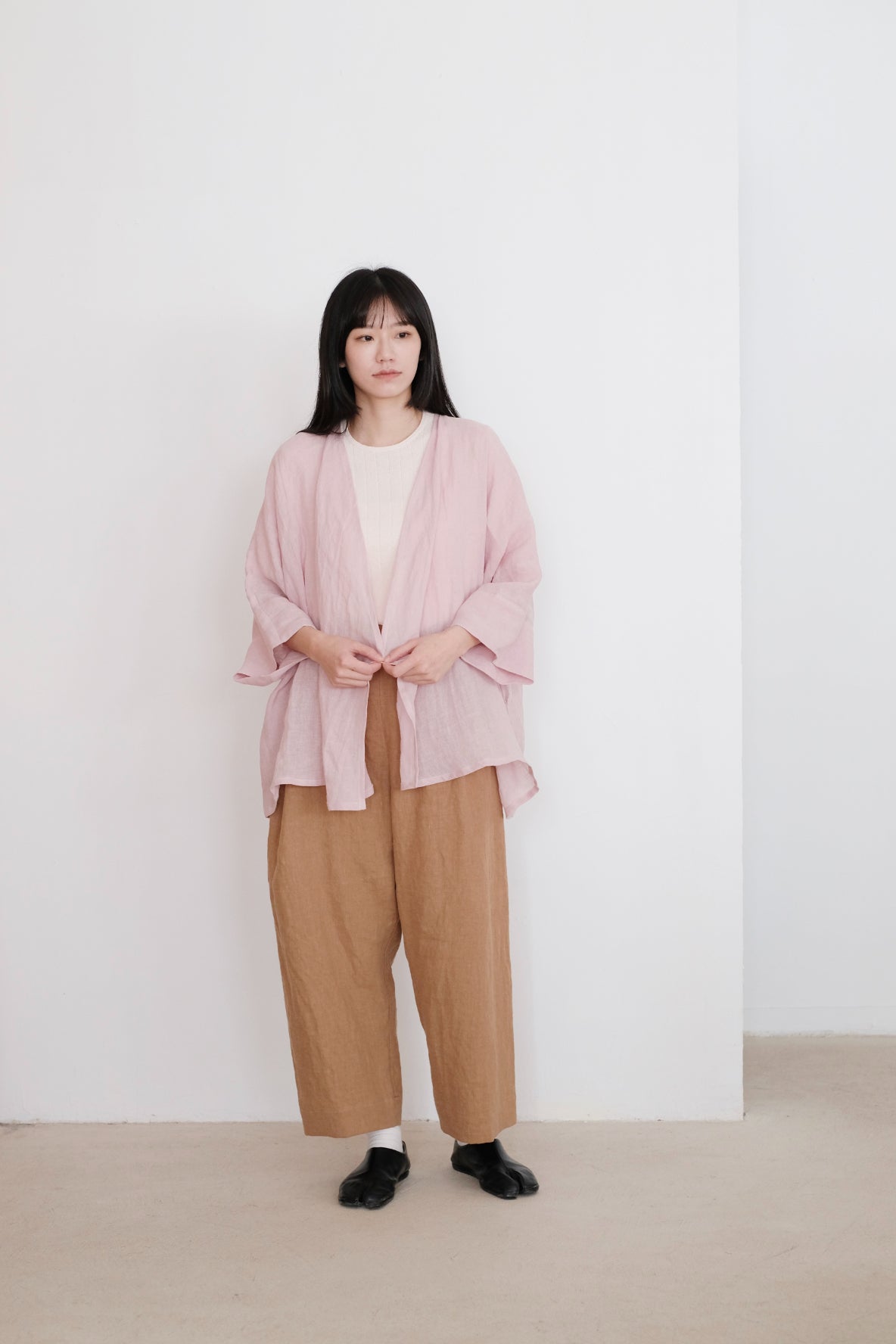 IMMY KIMONO JACKET (PINK) | 淺粉色和服式外套 (預售)