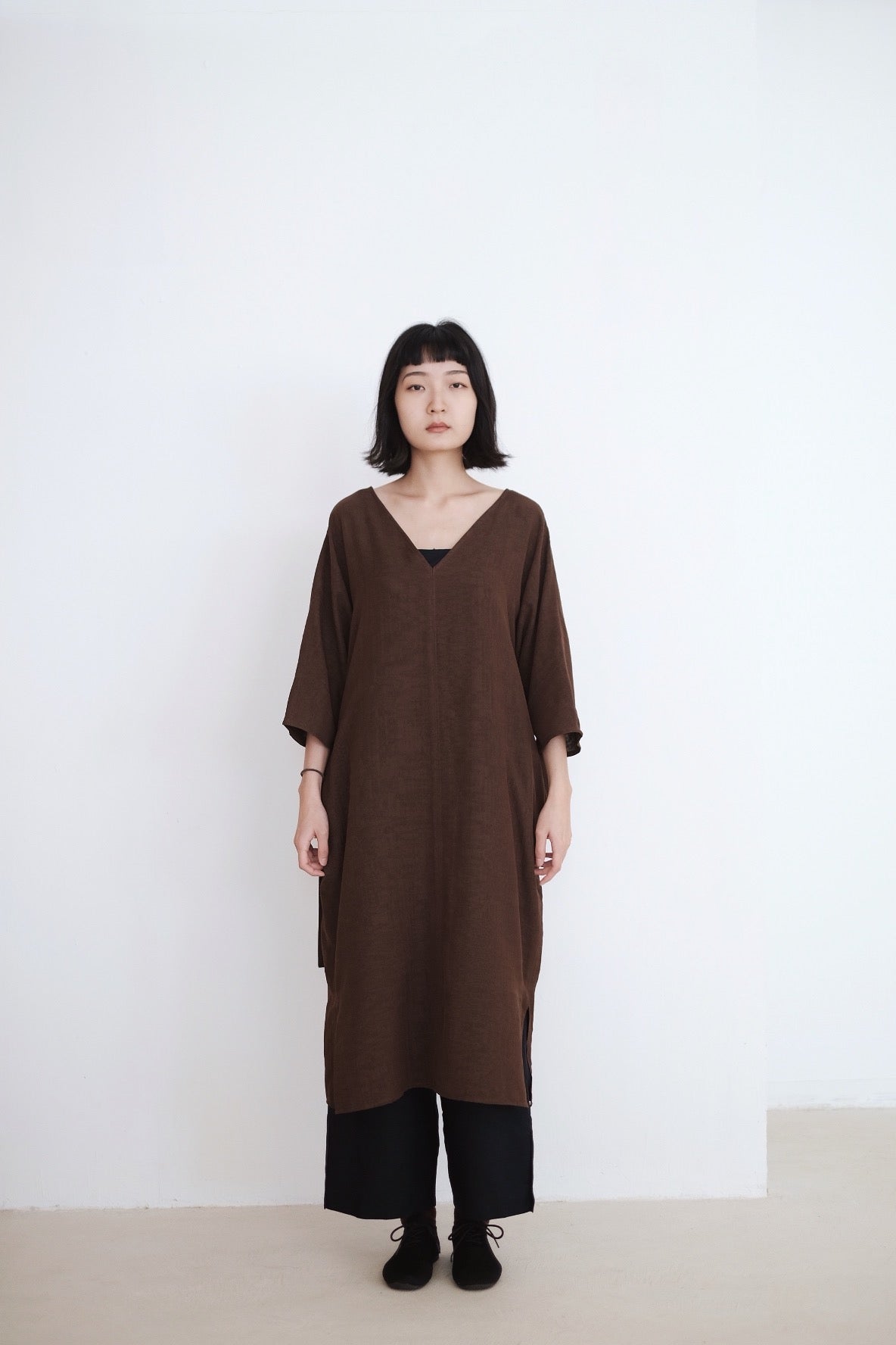 JYUN’s KIMONO DRESS IN DOUBLE GAUZE(PRE ORDER)