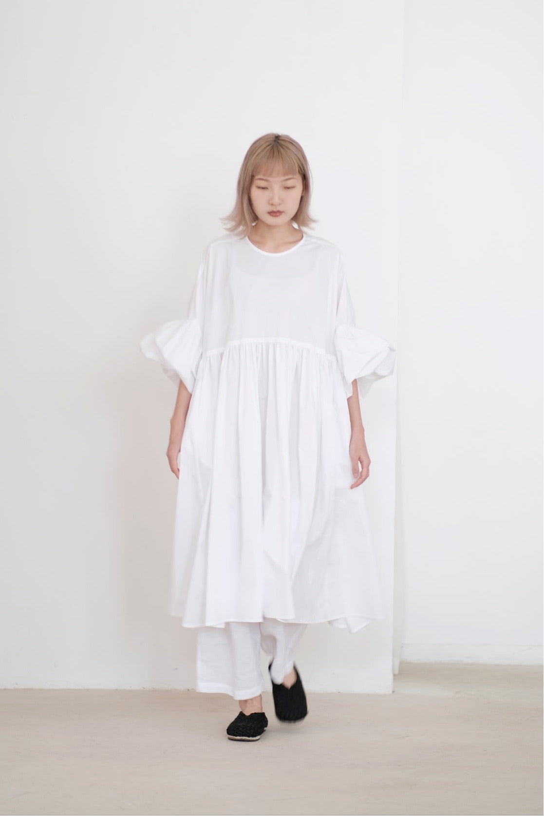 NORA DRESS (WHITE)