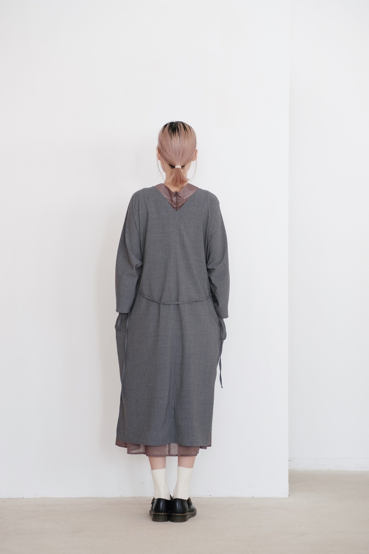 JYUN’s KIMONO DRESS (GREY)