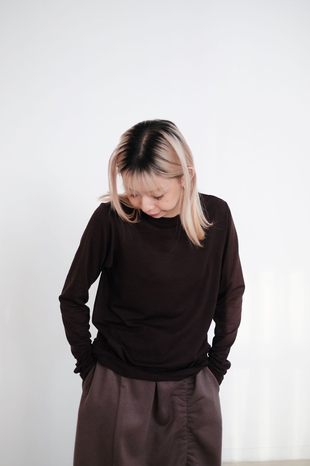 ALFIE TOP (BROWN)