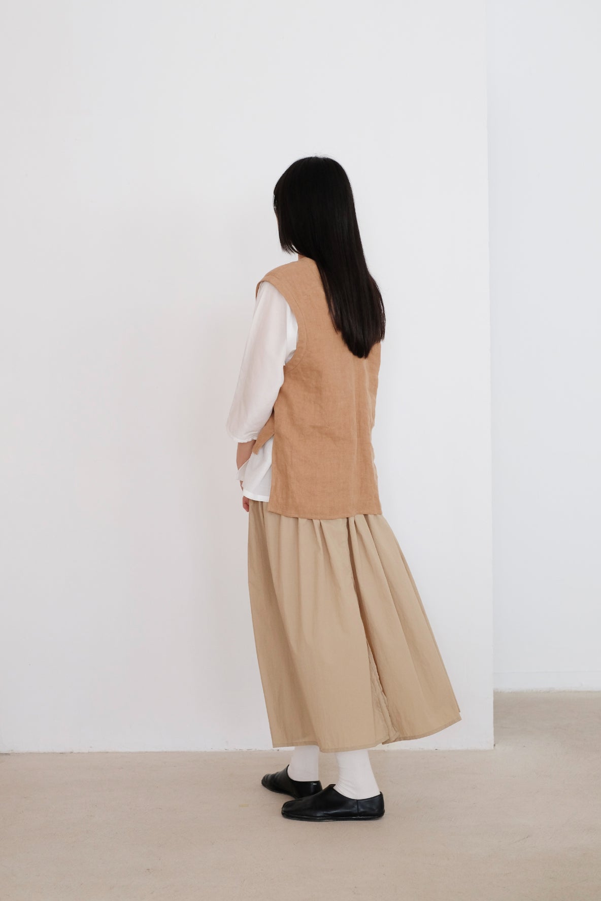 CHO VEST (CAMEL)