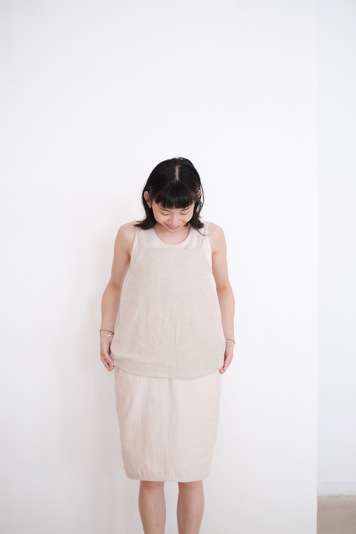 ISLA DRESS (BEIGE)