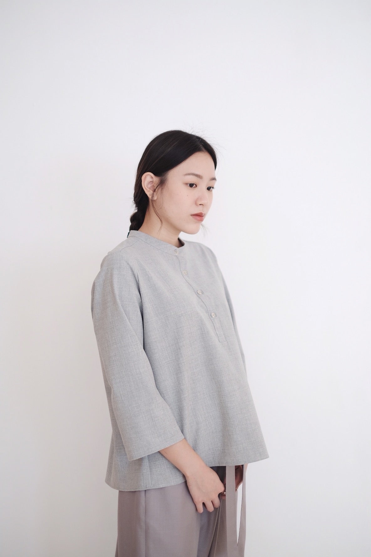 KOKI BLOUSE (GREY)