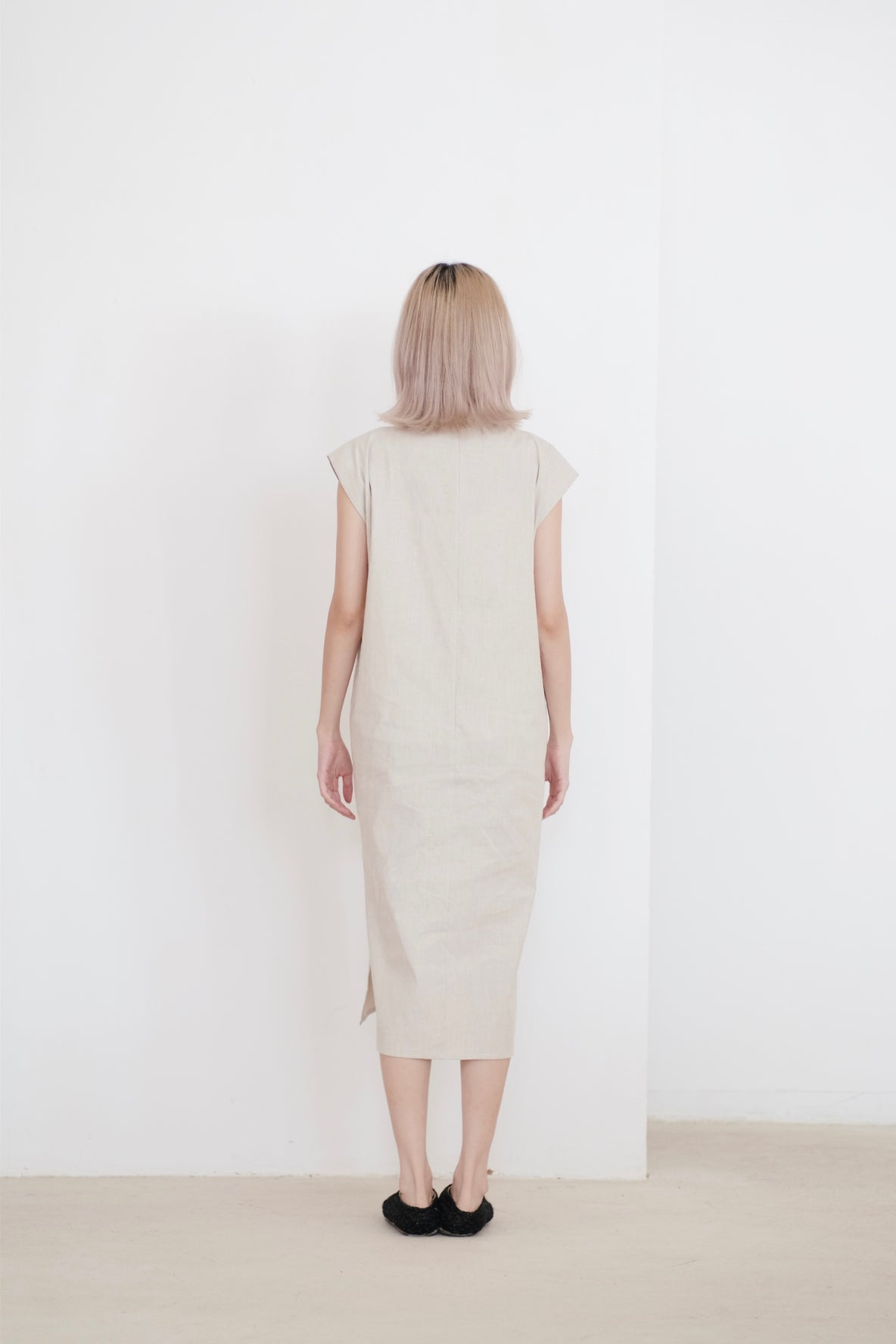 JOSLYN DRESS (BEIGE)