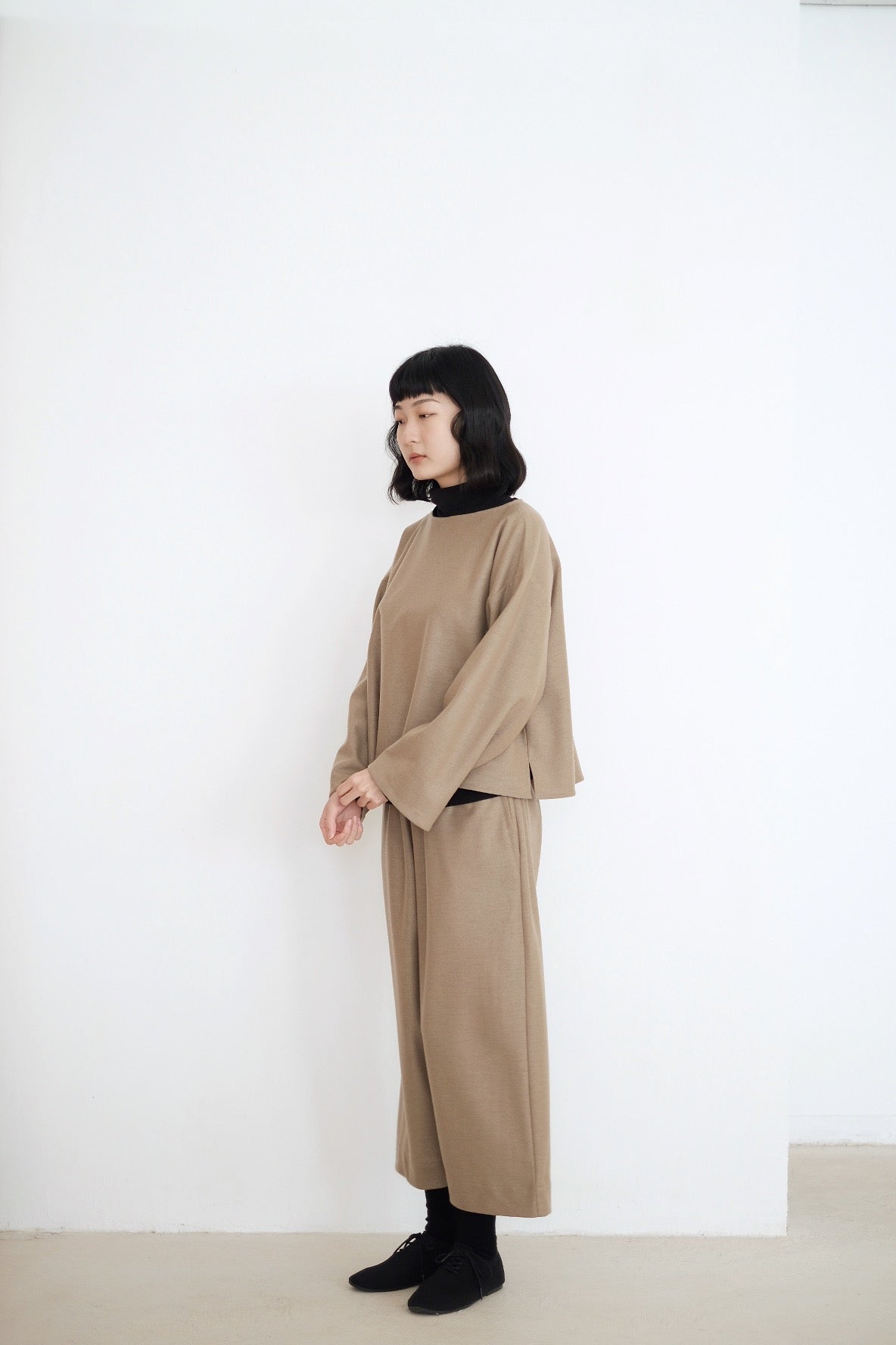 ANAIS Set IN WOOL / PANT (KHAKI)