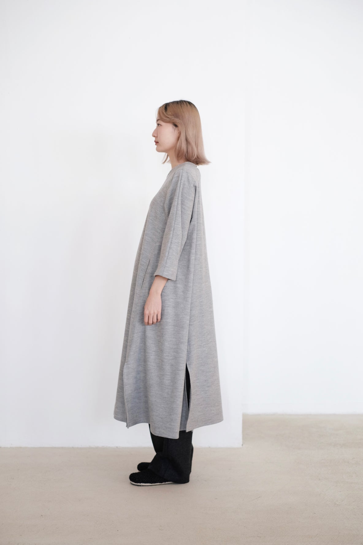 KOU DRESS (GREY)