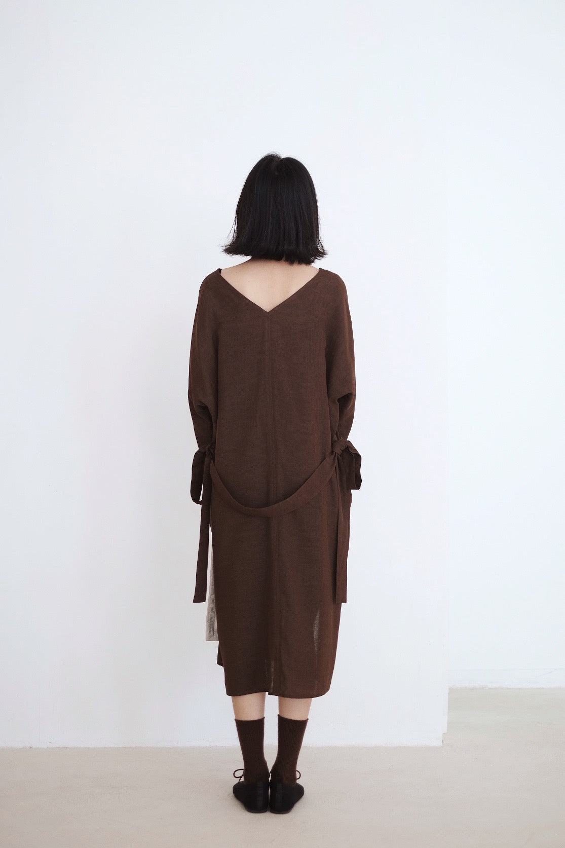 JYUN’s KIMONO DRESS IN DOUBLE GAUZE(PRE ORDER)