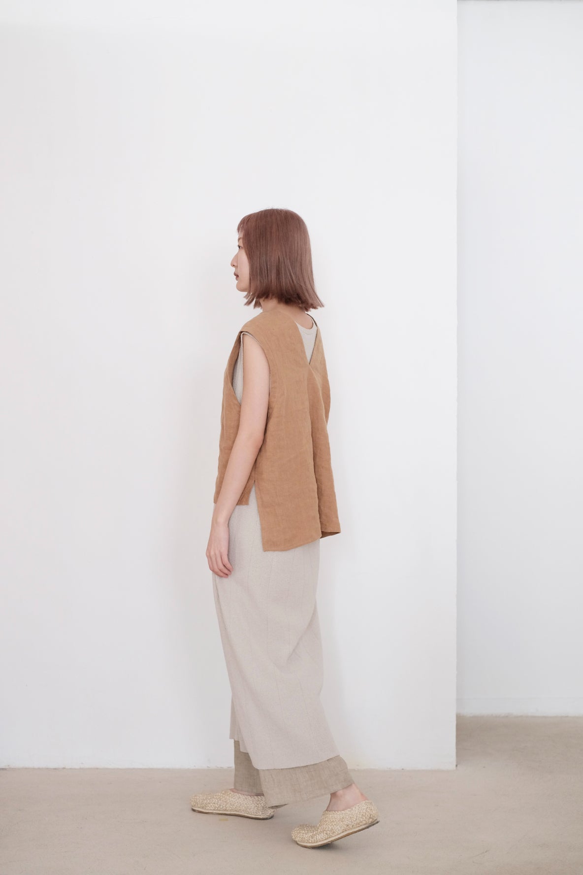 CHO VEST (CAMEL)