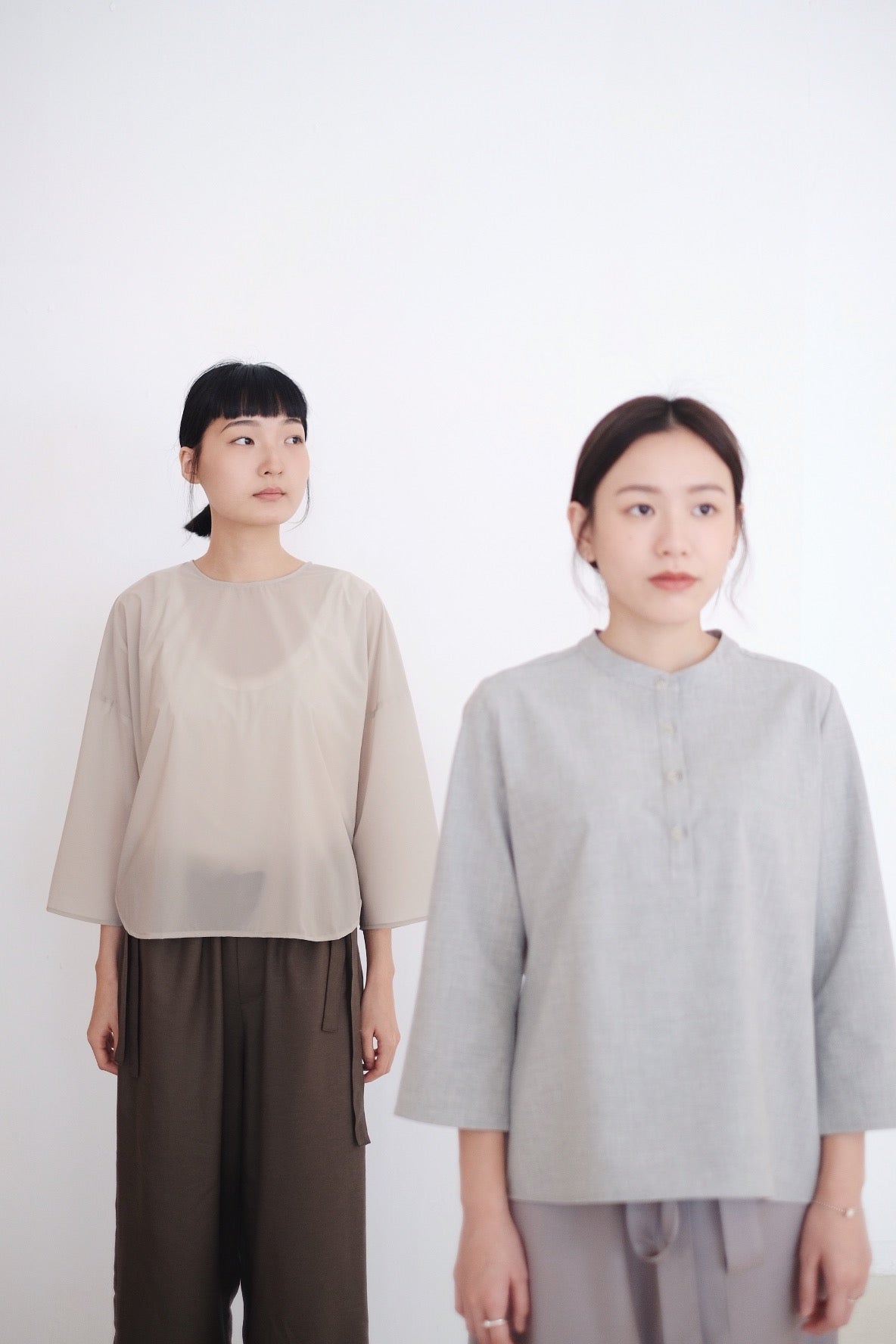 KOKI BLOUSE (GREY)