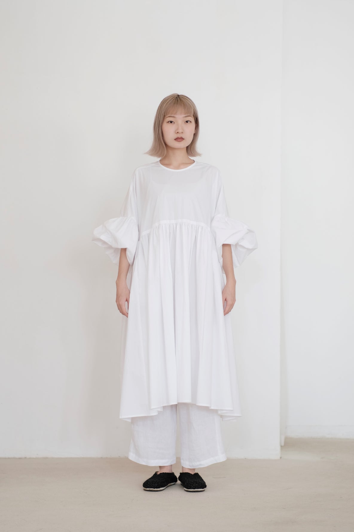 NORA DRESS (WHITE)