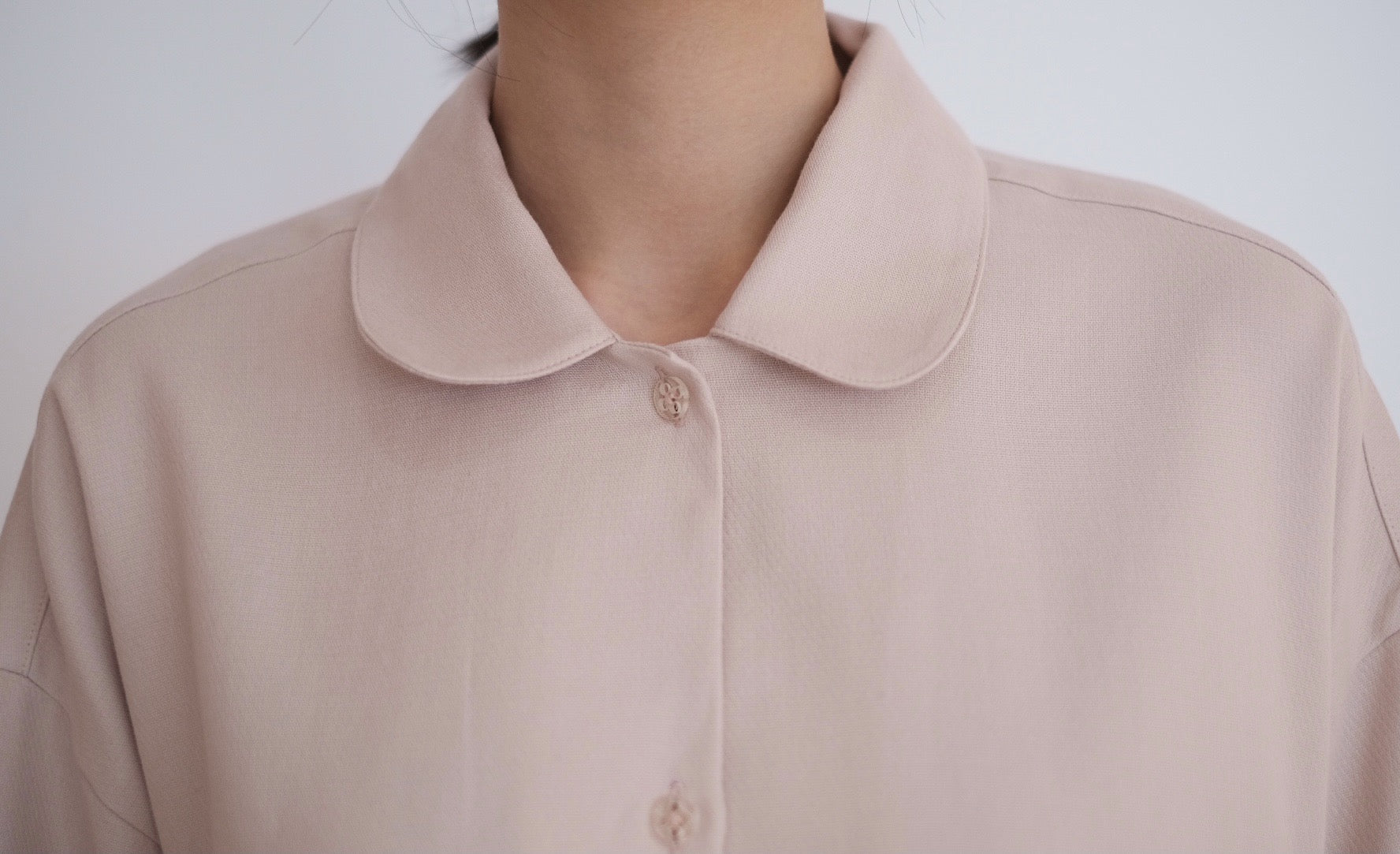 MELLOW OVERSIZED BLOUSE IN DUSTY PINK