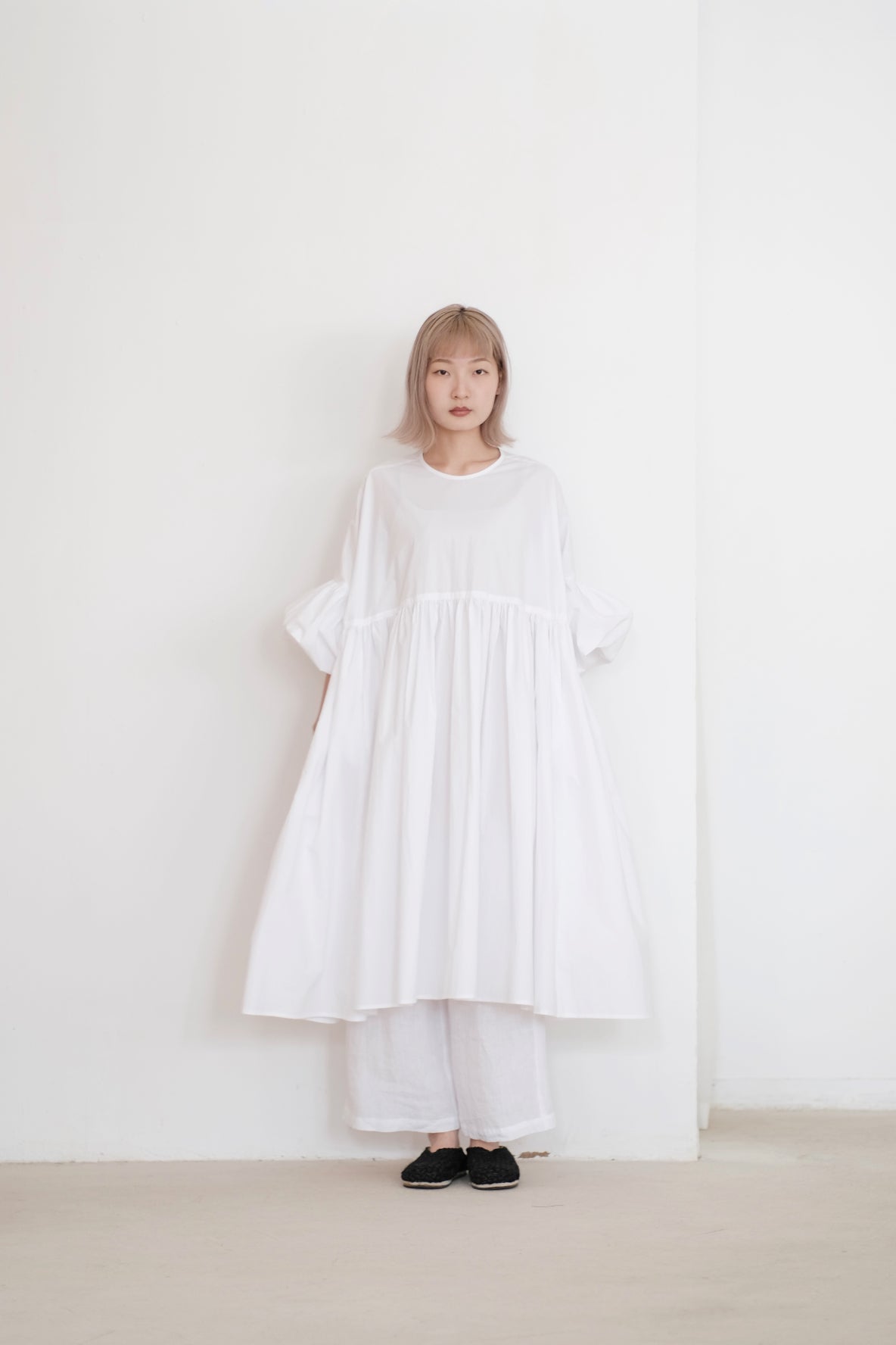 NORA DRESS (WHITE)