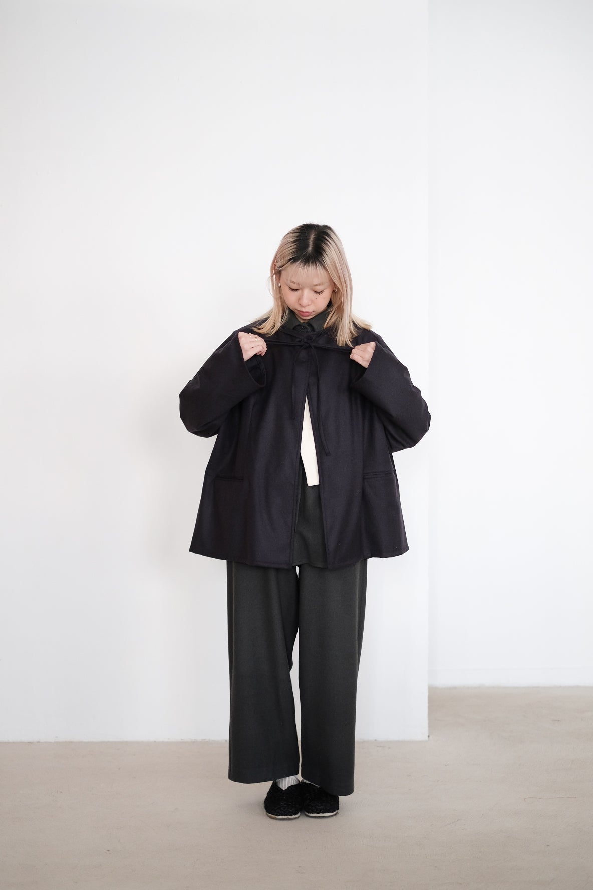 RUDOLPH COAT (NAVY)