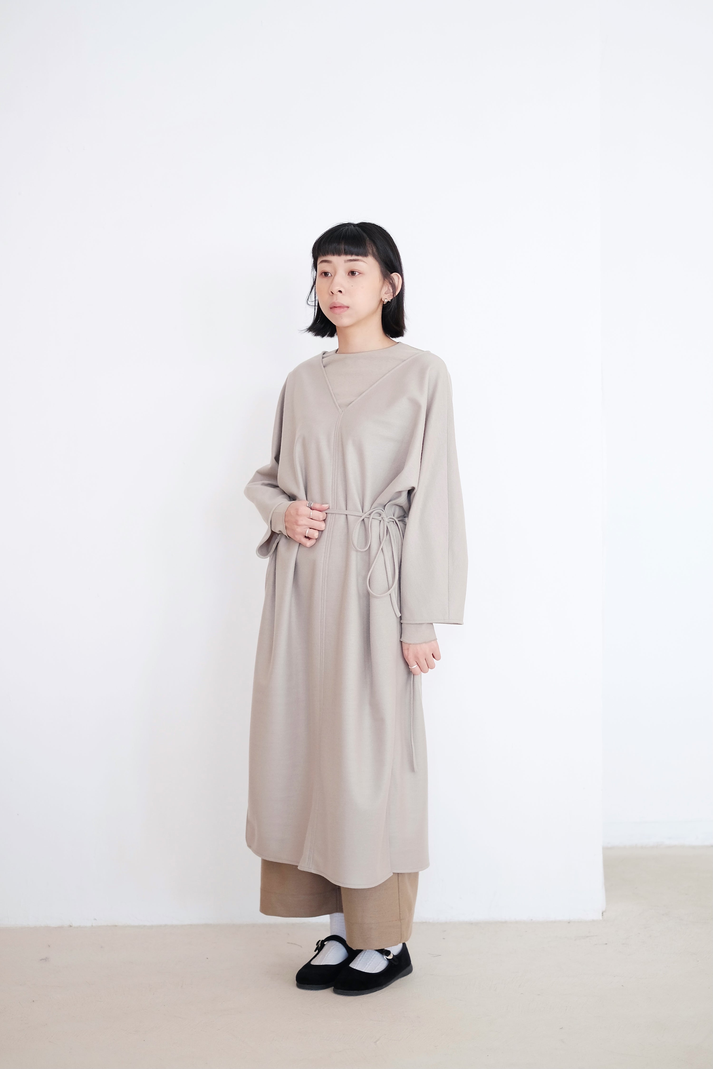 JYUN’s KIMONO DRESS (BEIGE)