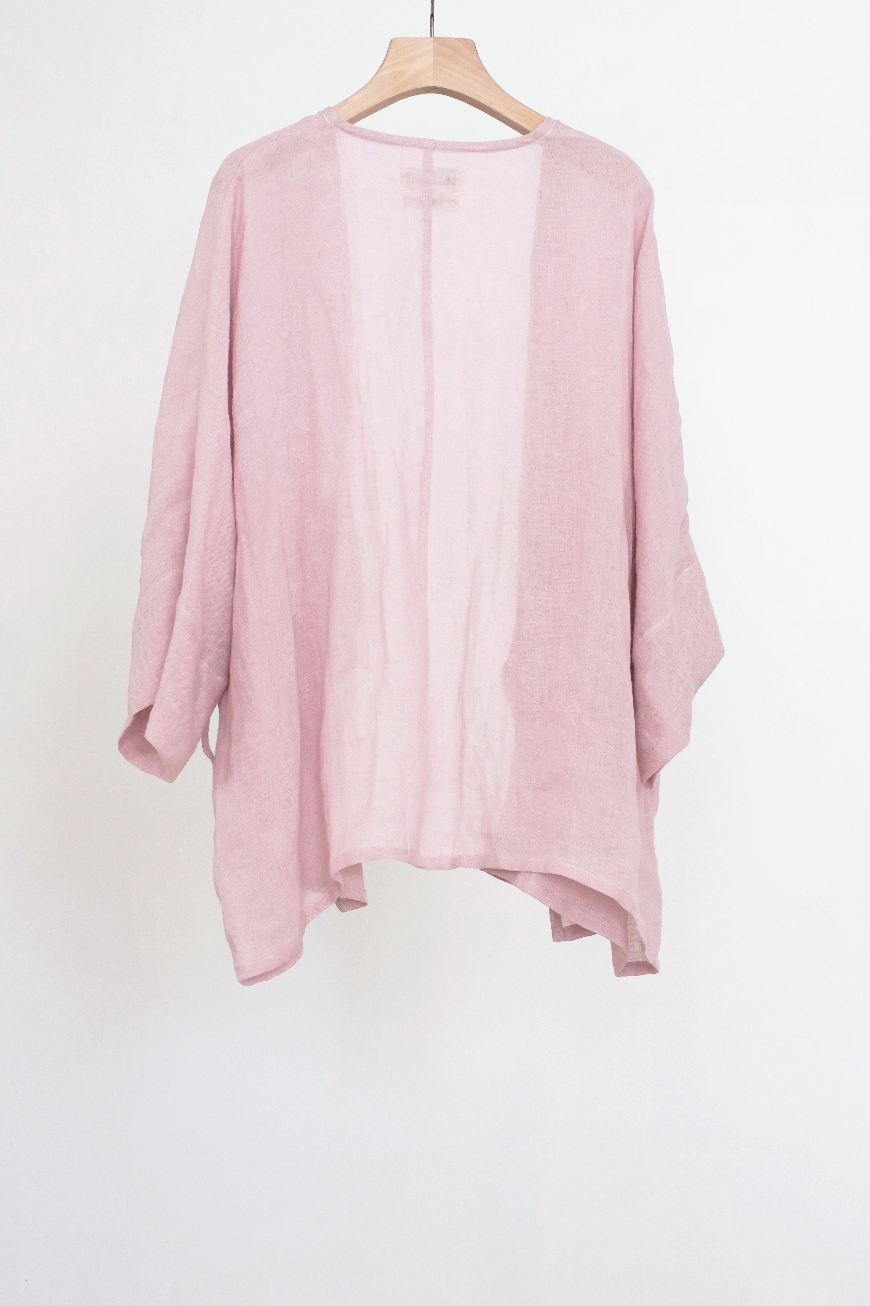 IMMY KIMONO JACKET (PINK) | 淺粉色和服式外套 (預售)