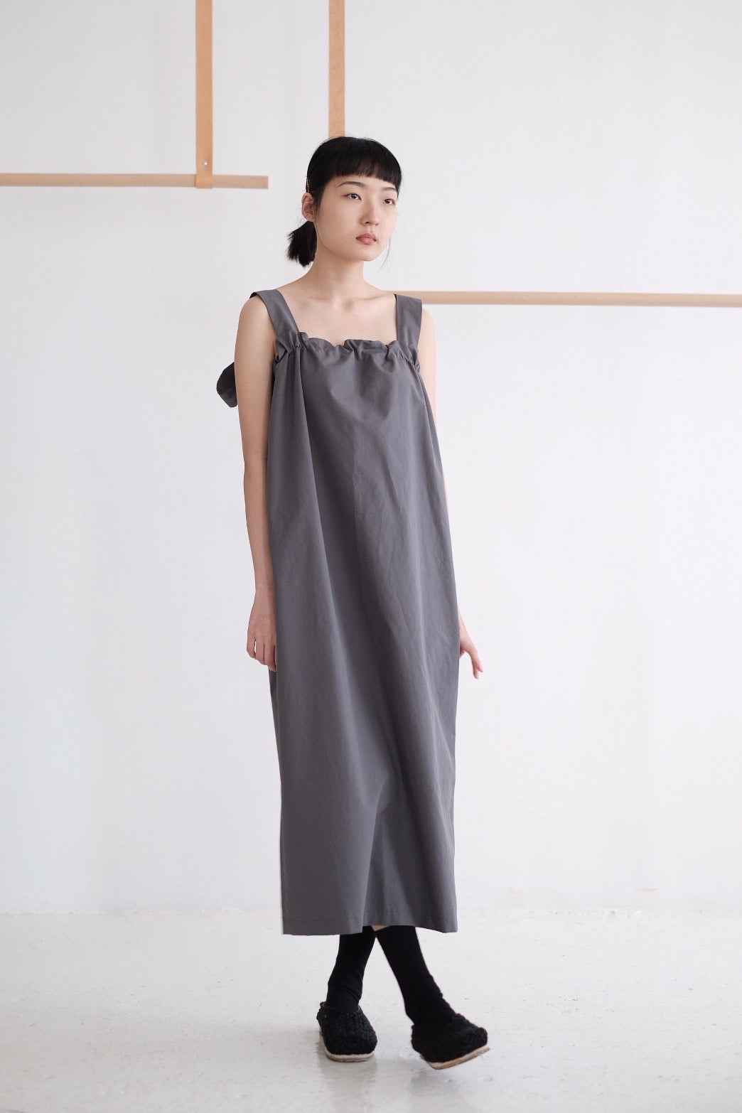 ARIANNA DRESS IN GREY (pre order)