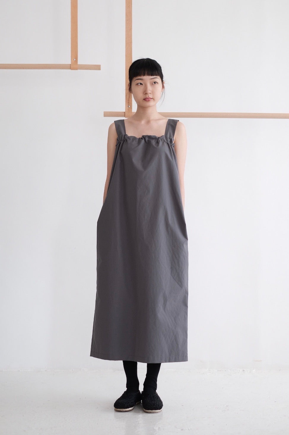 ARIANNA DRESS IN GREY (pre order)