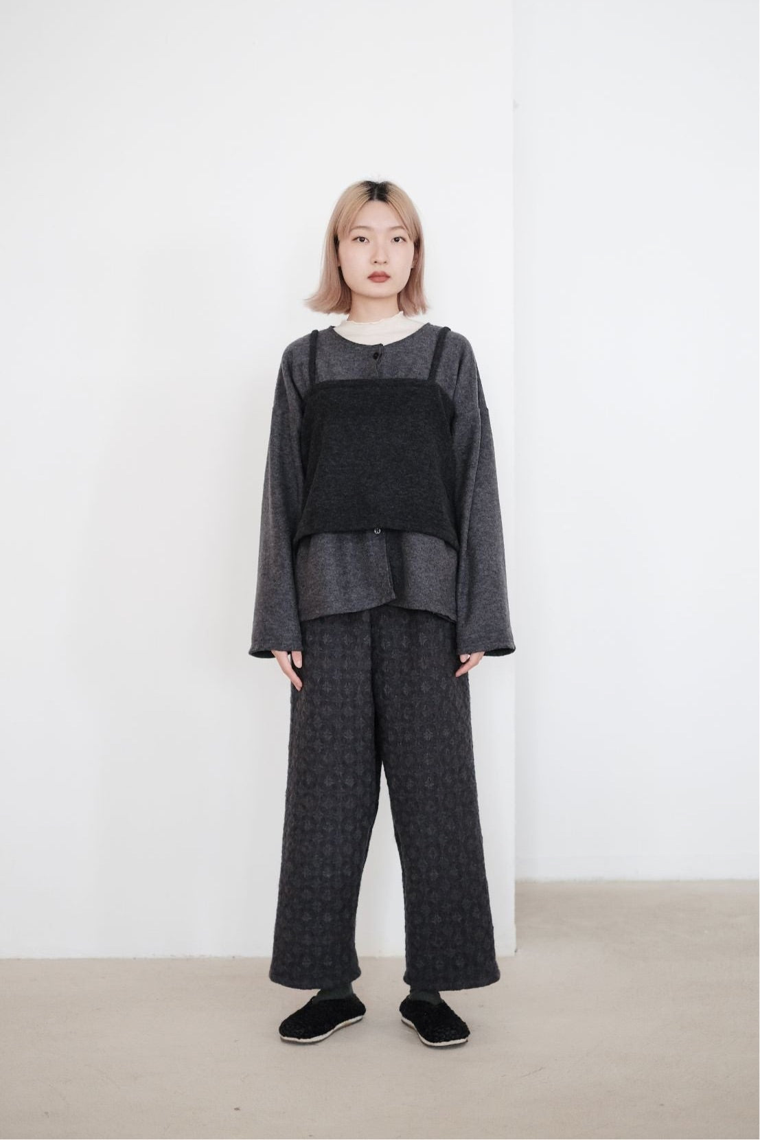 OJISAN PANTS (DARK GREY)