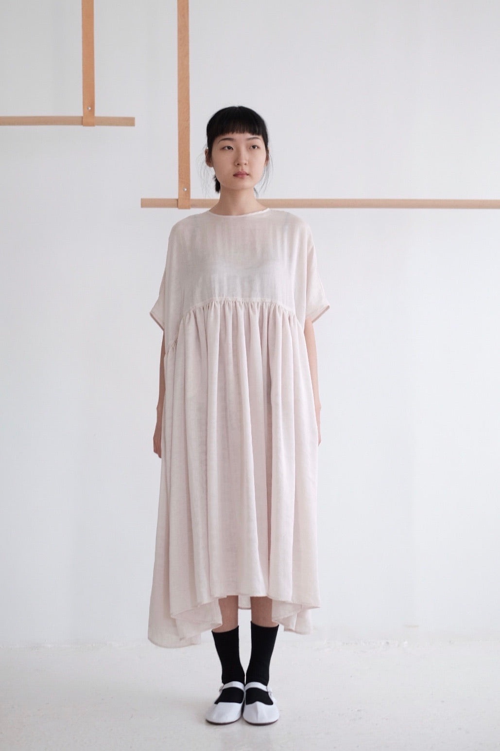 MIA DRESS IN DOUBLE GAUZE