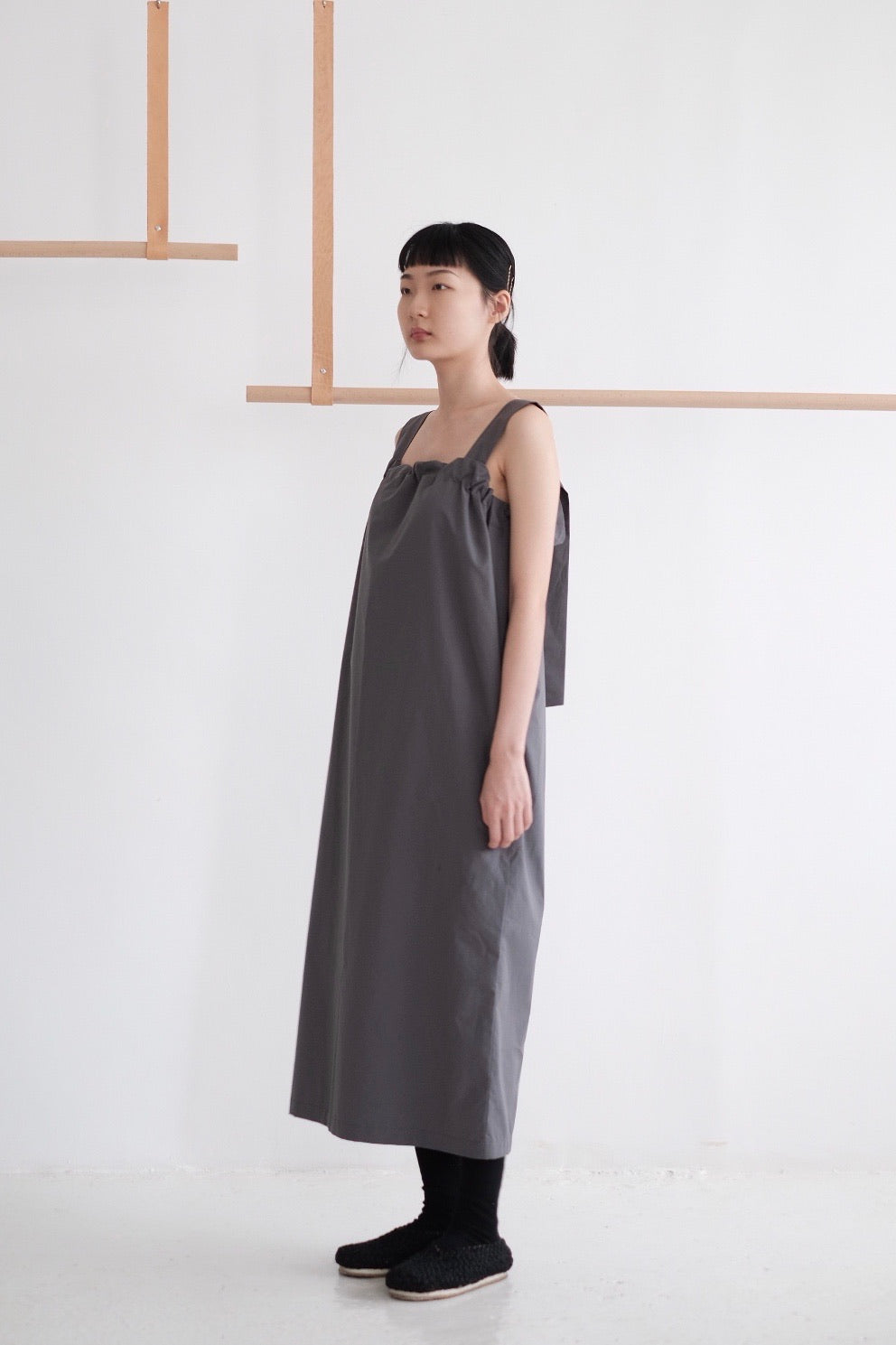 ARIANNA DRESS IN GREY (pre order)